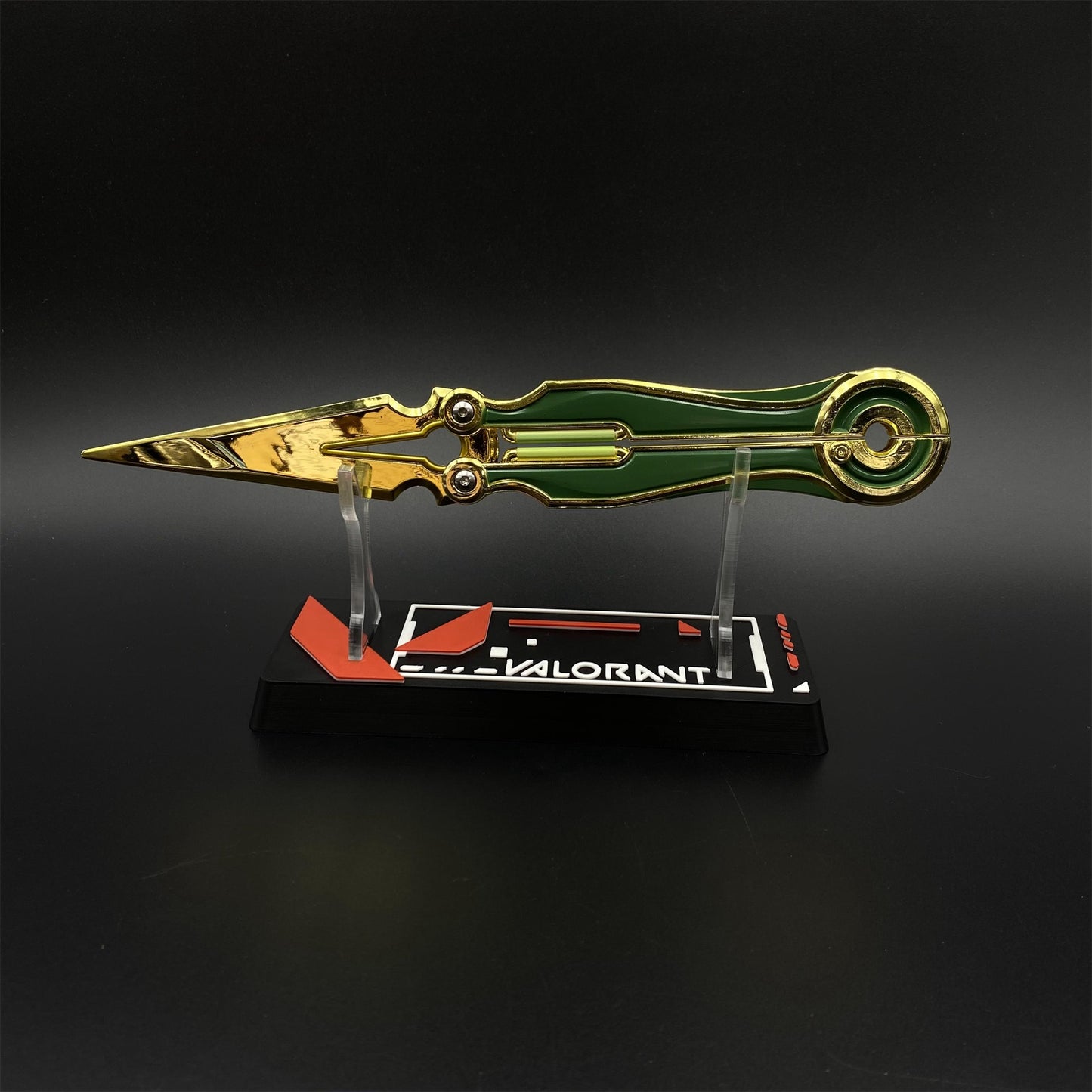Metal Magepunk 3.0 Sparkswitch Knife Dull Blade Replica For Display