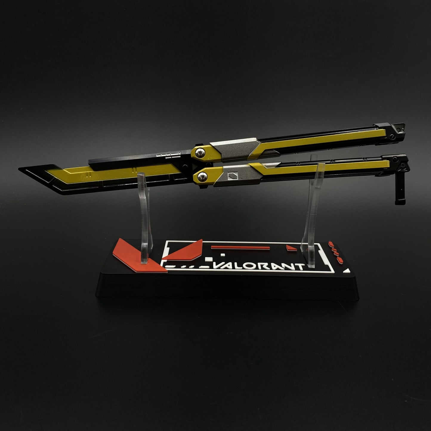 RGX Knife Metal Blunt Blade RGX Butterfly Knife Trainer Game Knife Replica
