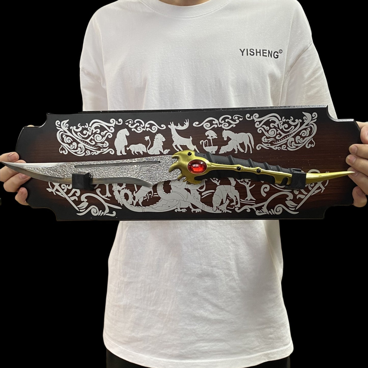 Arya Stark Catspaw Dagger 1:1 Replica With Display Plate