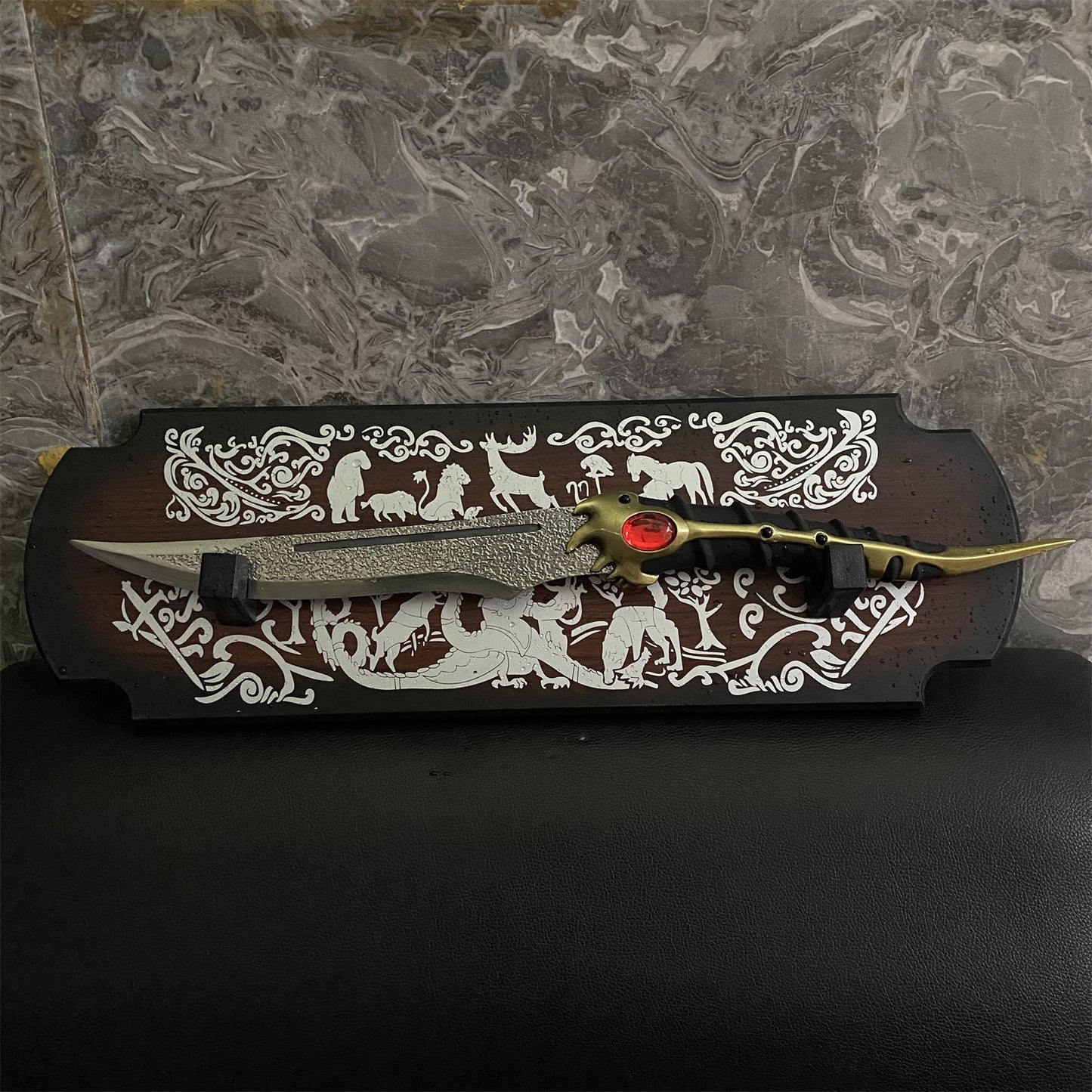 Arya Stark Catspaw Dagger 1:1 Replica With Display Plate