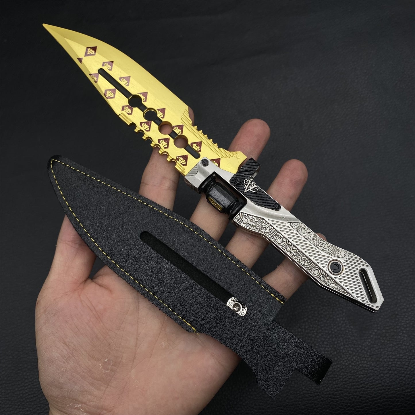 Arena Breakout Game Knife Metal Replica For Collection