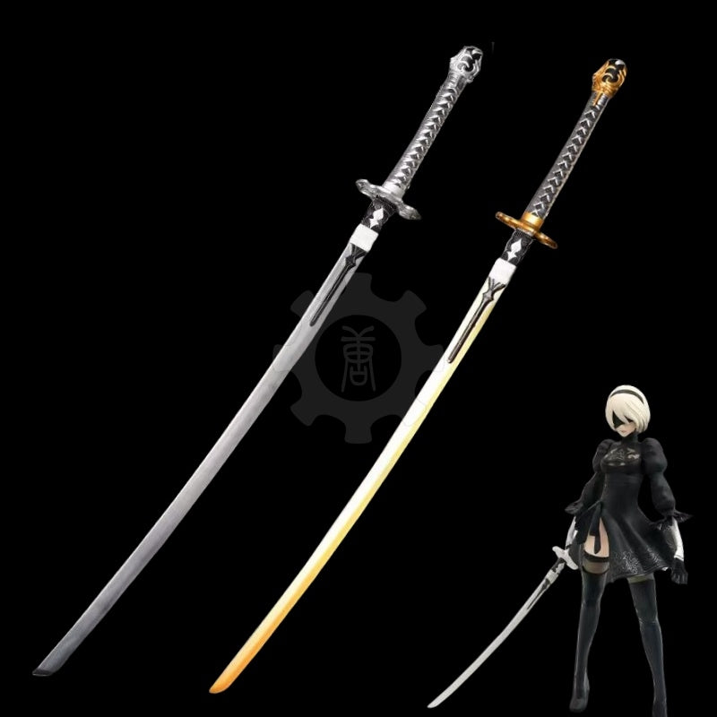 IRL Virtuous Contract Katana Sword Metal Replica Display Only