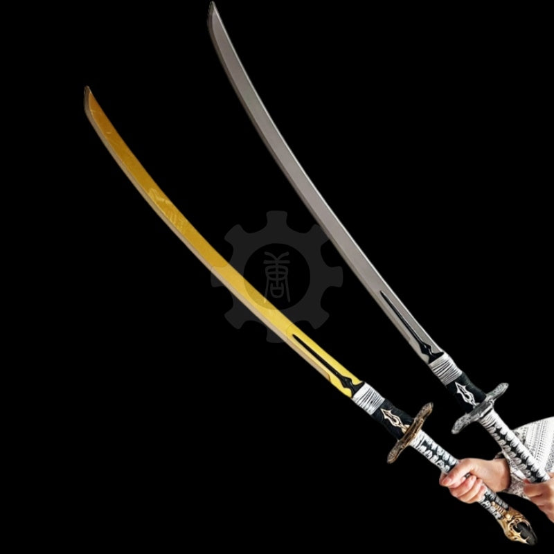 IRL Virtuous Contract Katana Sword Metal Replica Display Only
