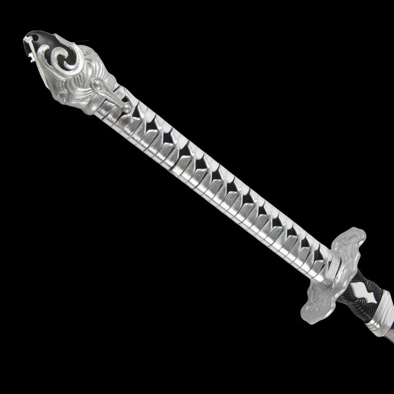 Virtuous Treaty White Katana Life-size Metal Replica USA Stock