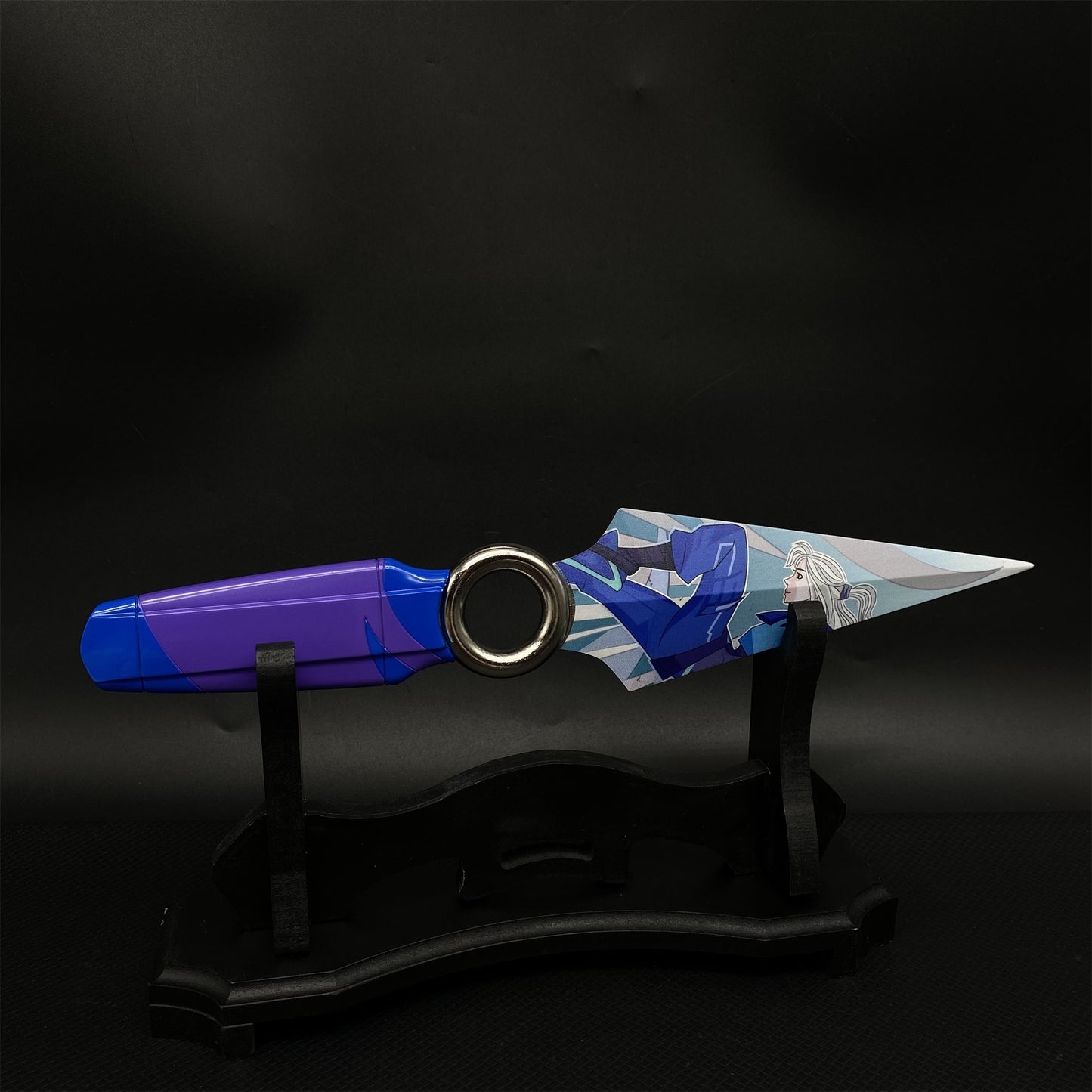 Go Volume No 1 Knife Jett Kunai Life Size Blunt Metal Replica