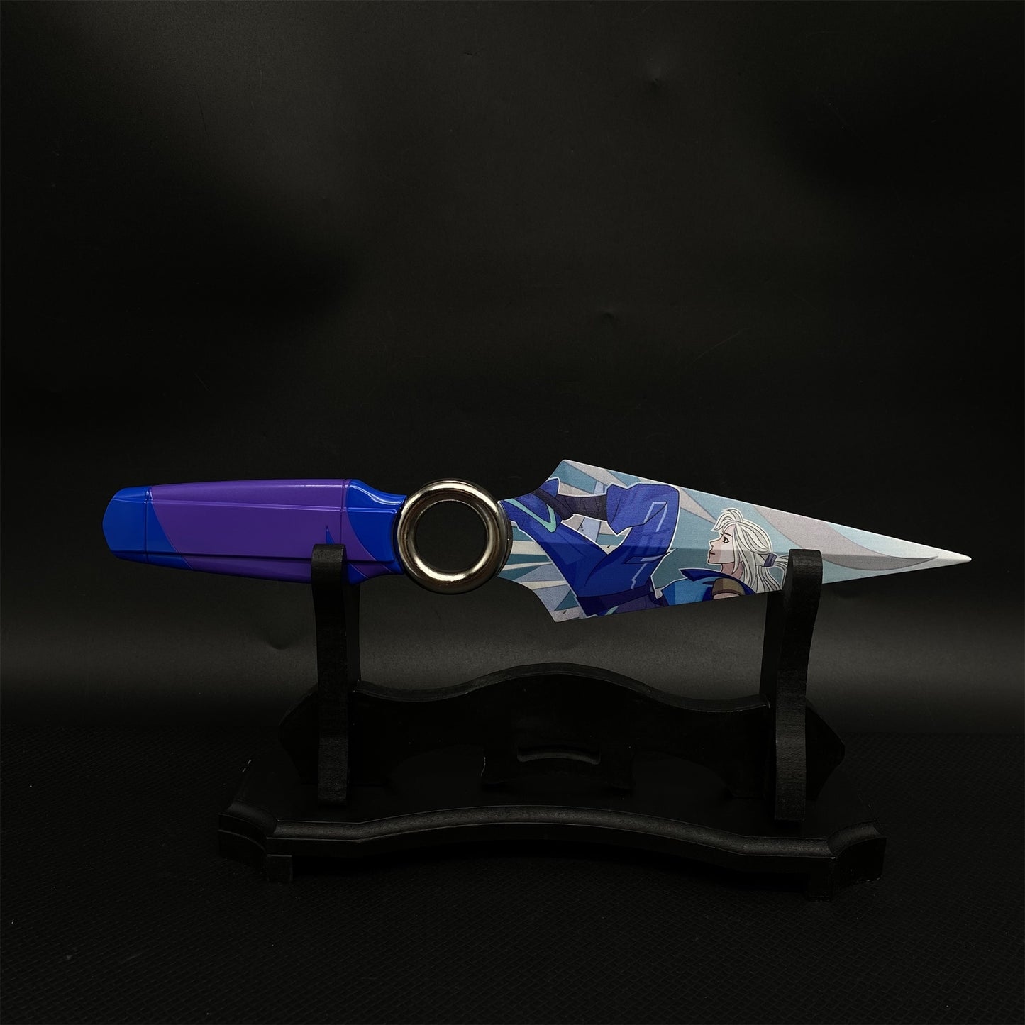 Go Volume No 1 Knife Jett Kunai Life Size Blunt Metal Replica