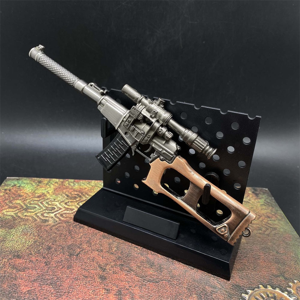 VSS Miniature Metal Vintorez Sniper Rifle 17CM/6.7"