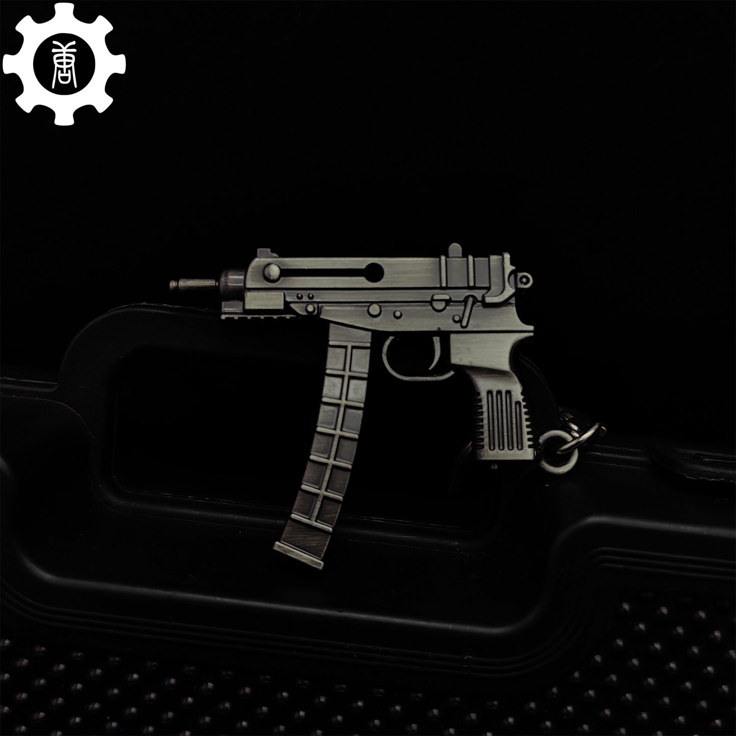 12 In 1 Metal World Famous Pistol Revolver Gun Keychain