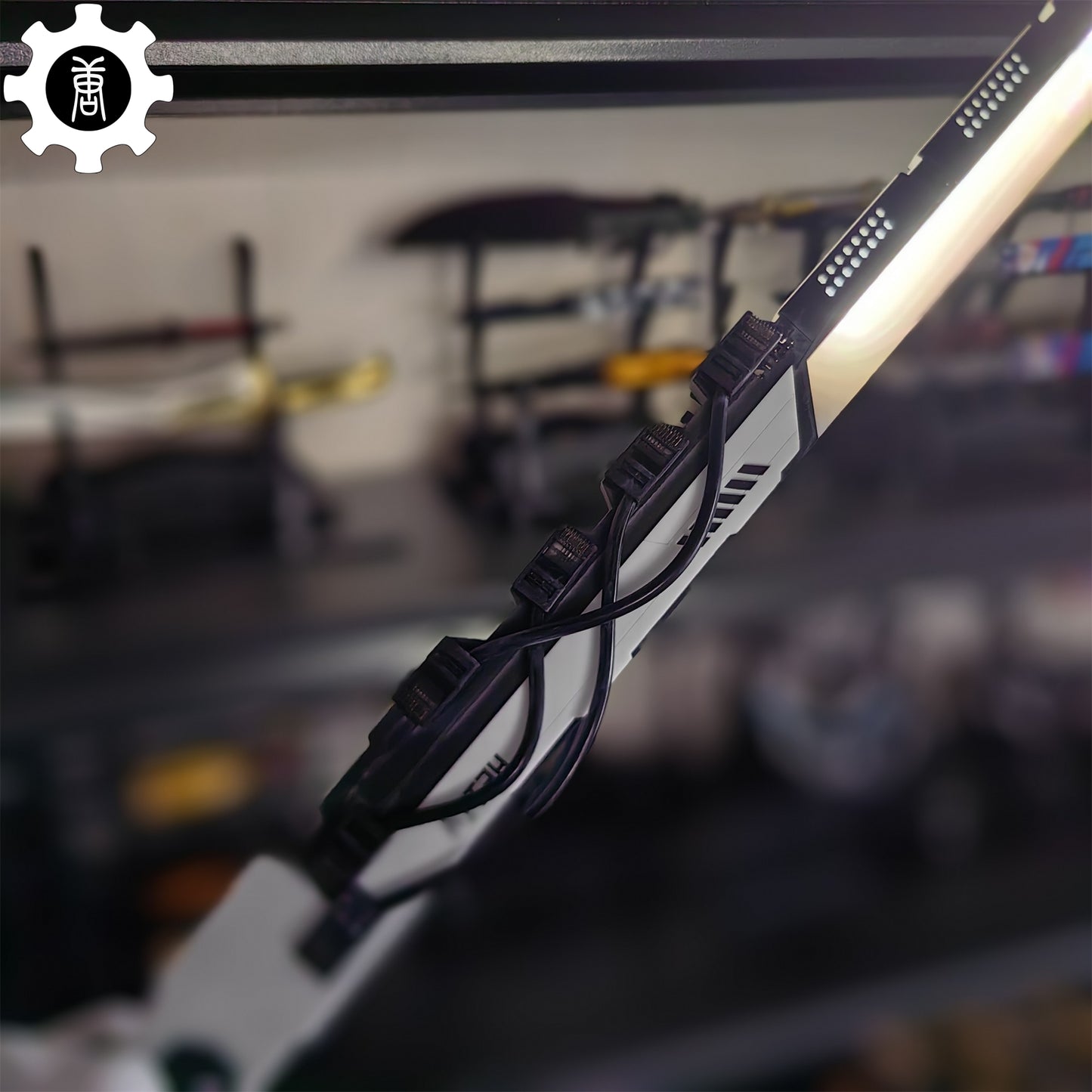 White Izanami Katana High-End Game Cosplay Prop