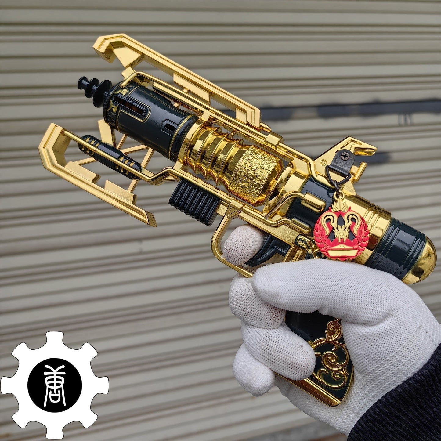 Metal Wingman Life Size Merciless Wing Red Rocket Brass Beast Replica