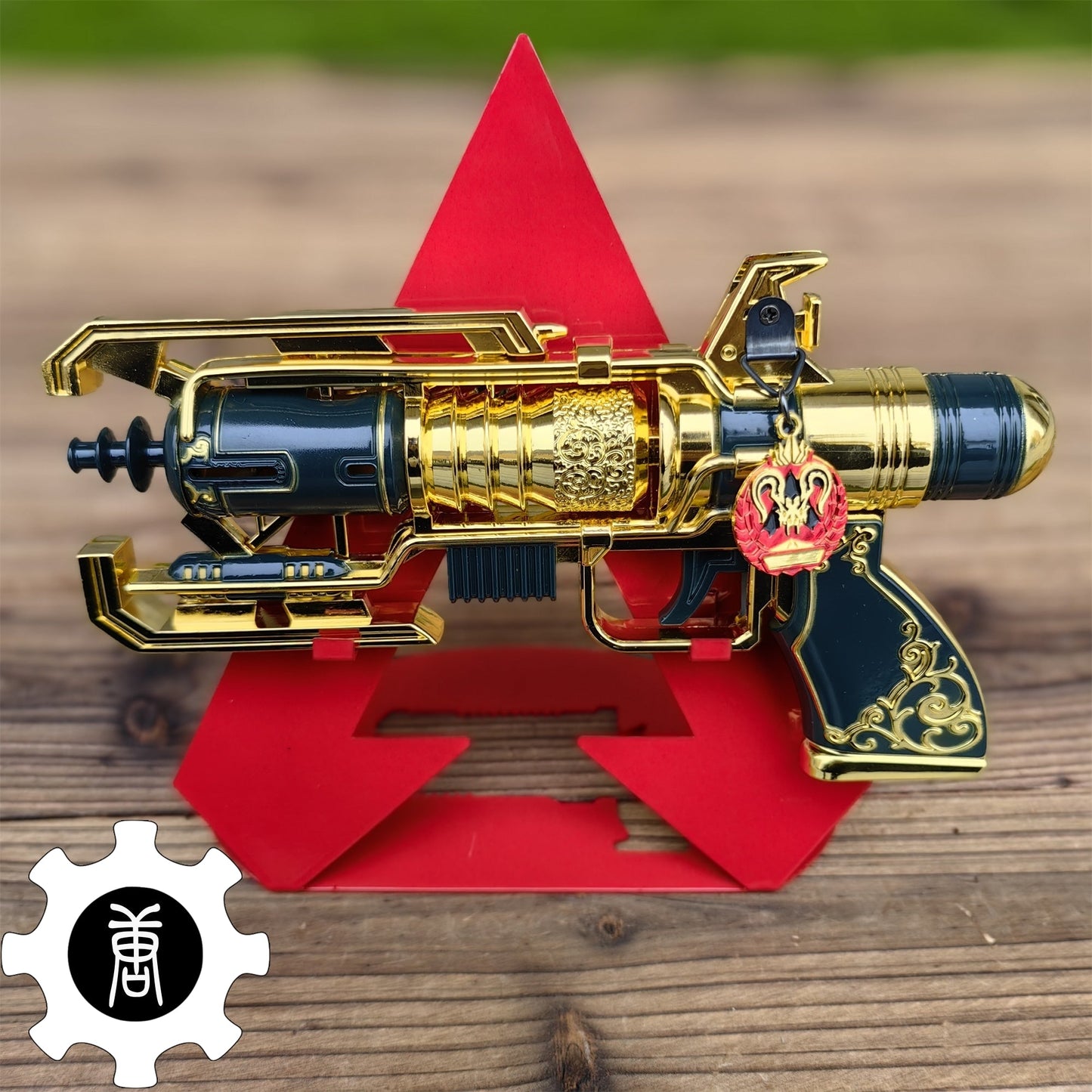 Metal Wingman Life Size Merciless Wing Red Rocket Brass Beast Replica
