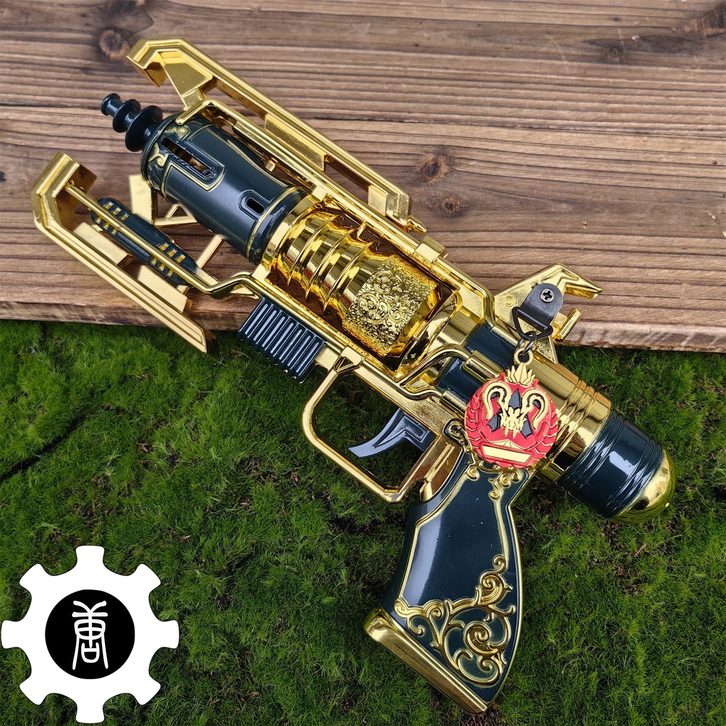 Metal Wingman Life Size Merciless Wing Red Rocket Brass Beast Replica