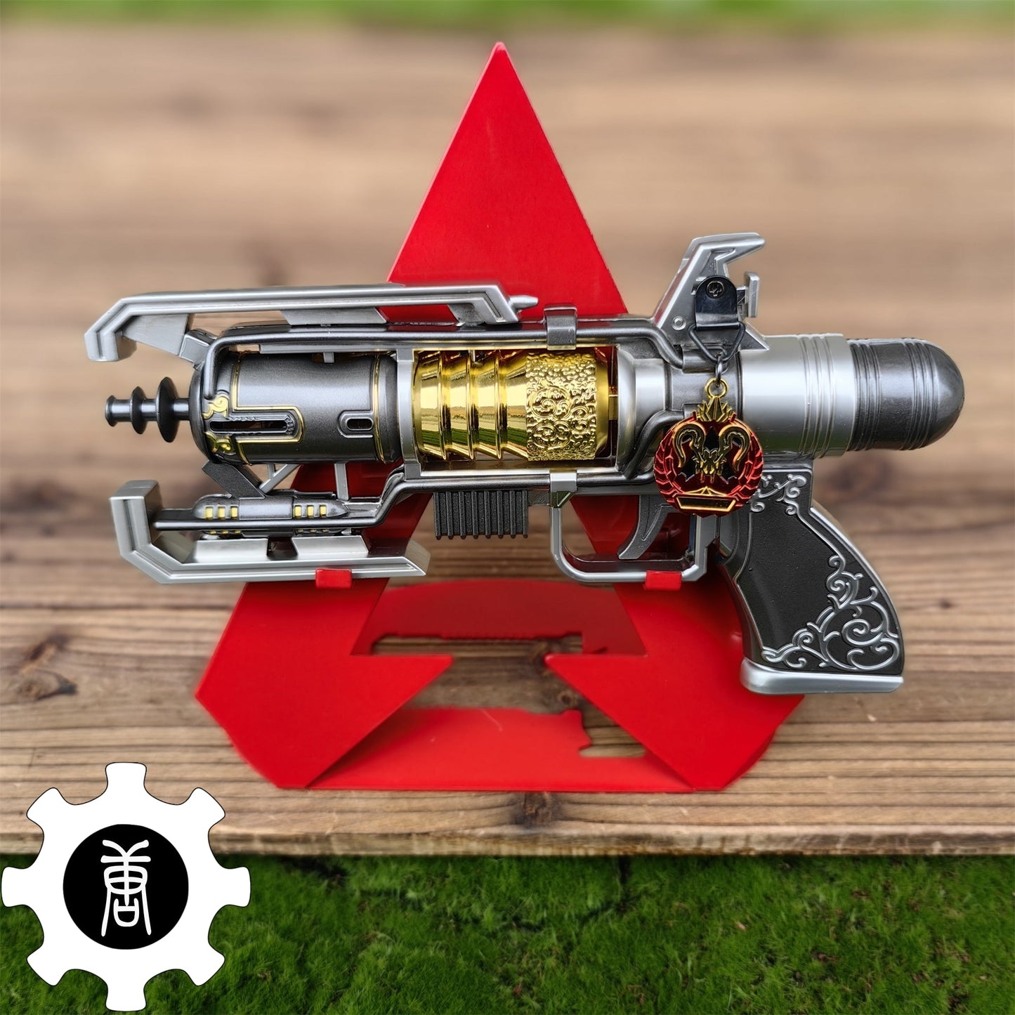 Metal Wingman Life Size Merciless Wing Red Rocket Brass Beast Replica
