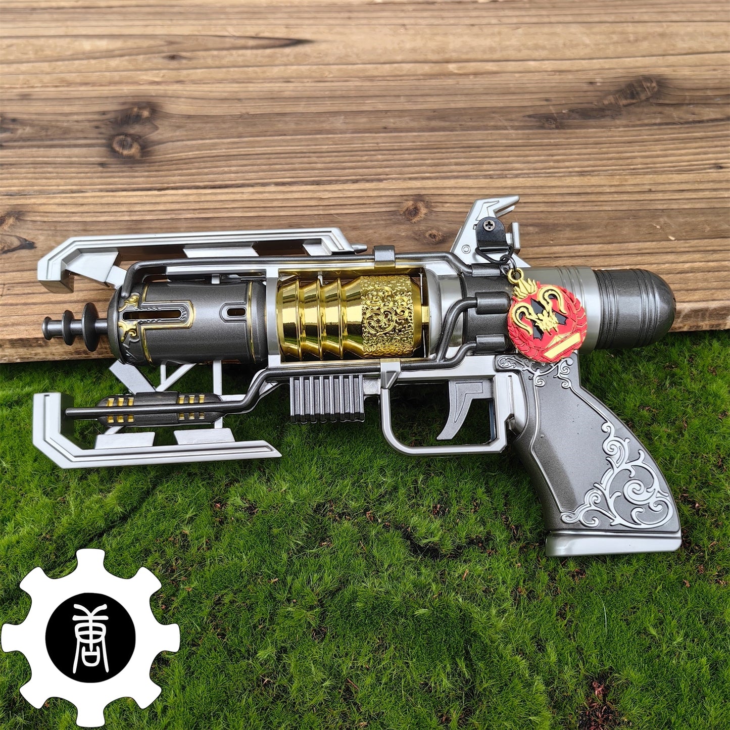 Metal Wingman Life Size Merciless Wing Red Rocket Brass Beast Replica