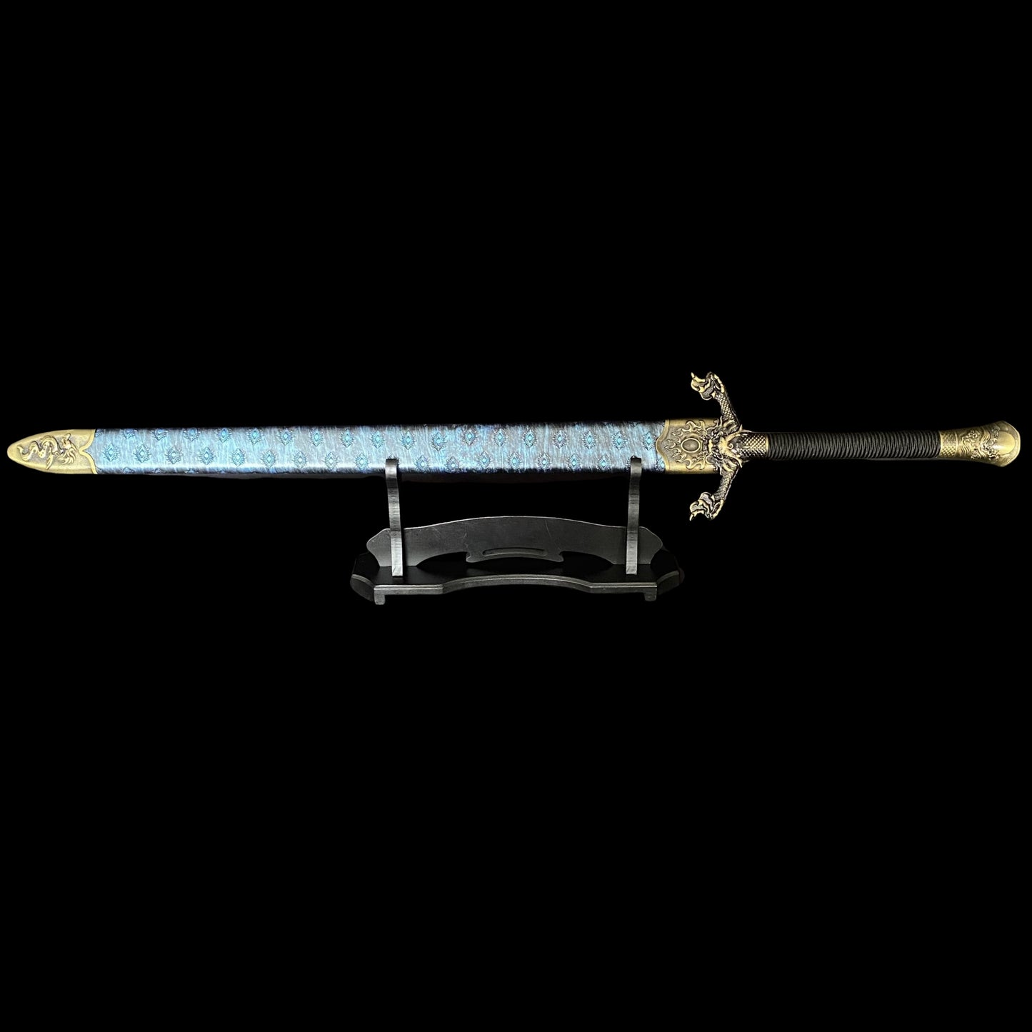 Life-size Katana Sword Wood Display Stand