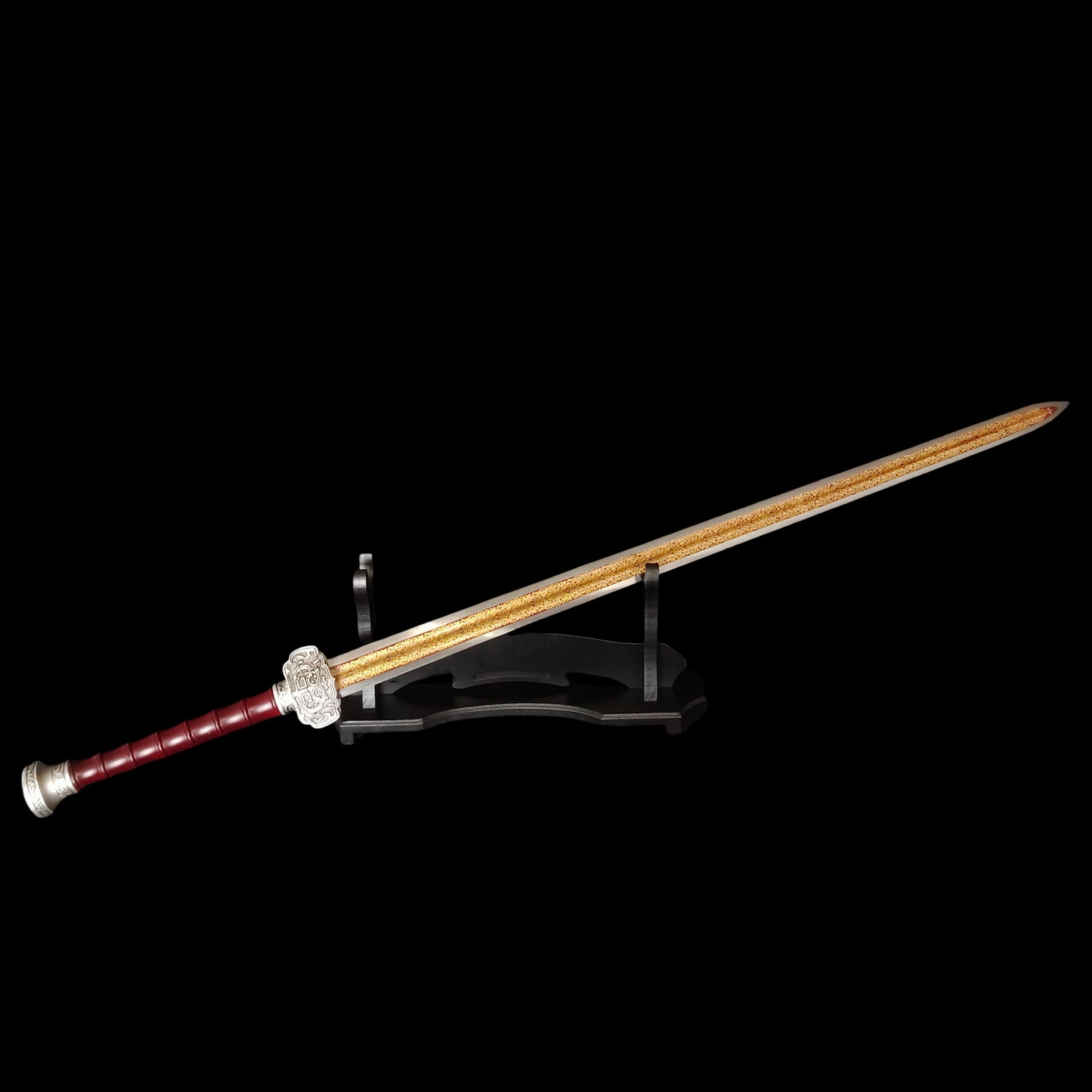 Life-size Katana Sword Wood Display Stand