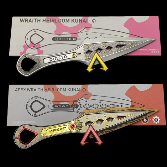 The Most Accurate Wraith Kunai 1:1 Scale Metal Wraith Heirloom