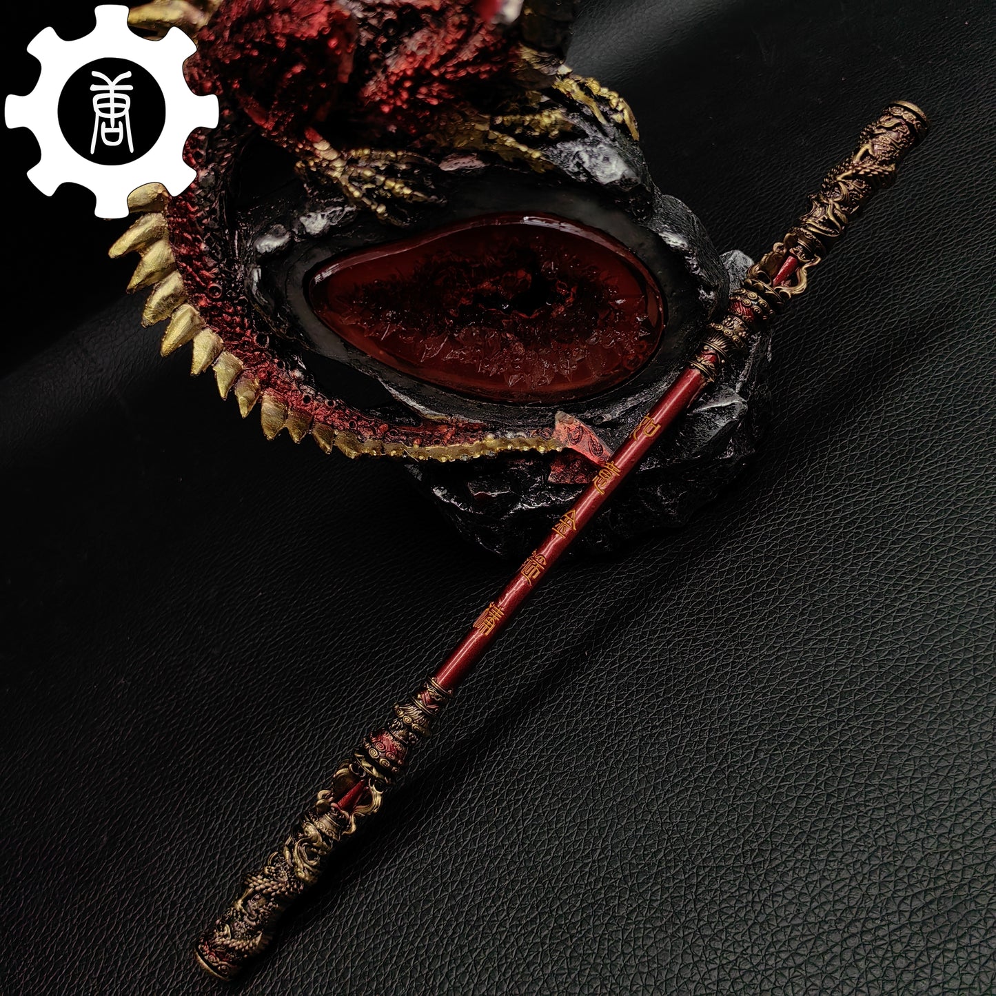 Alloy 22CM Black Myth: Wukong Monkey King Bar Mini Replica