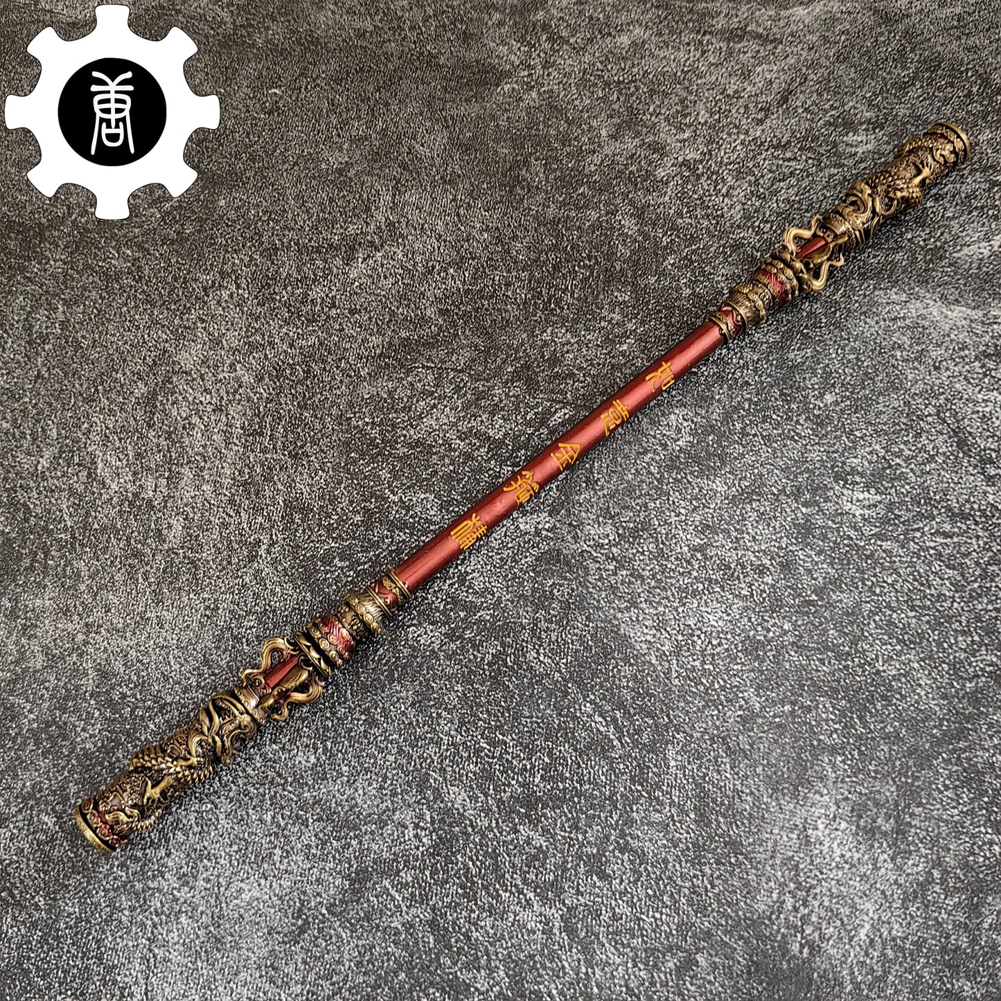 Alloy 22CM Black Myth: Wukong Monkey King Bar Mini Replica