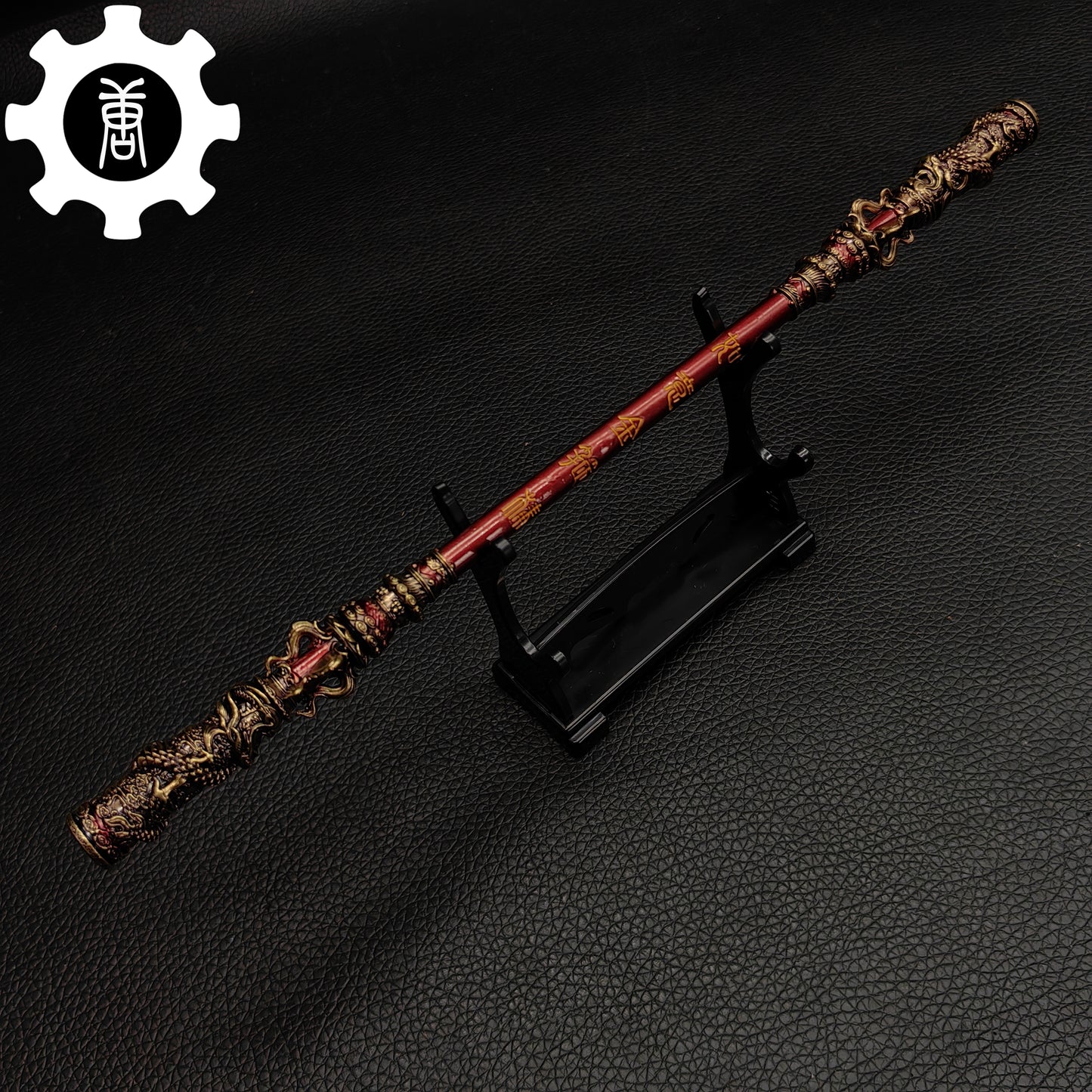 Alloy 22CM Black Myth: Wukong Monkey King Bar Mini Replica