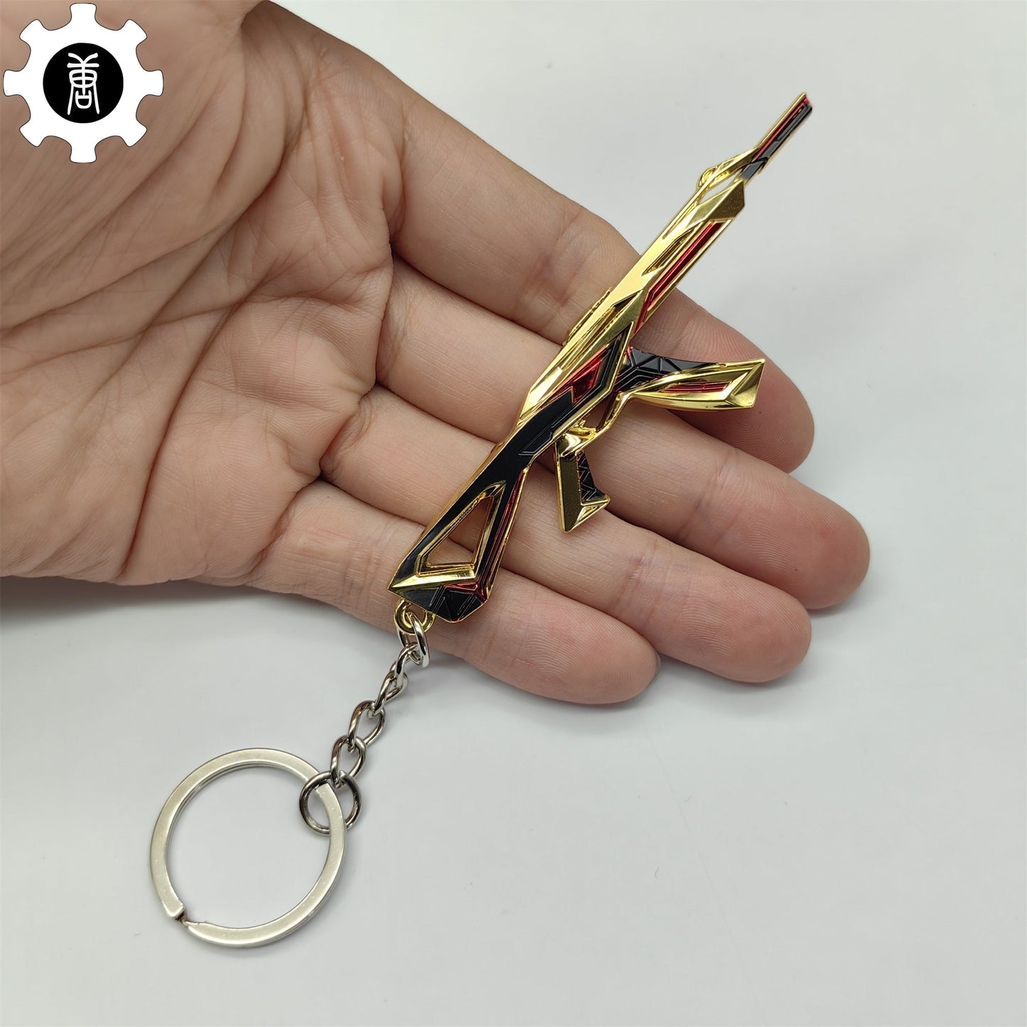 Mini XERØFANG Vandal Model Keychain Metal Pendant