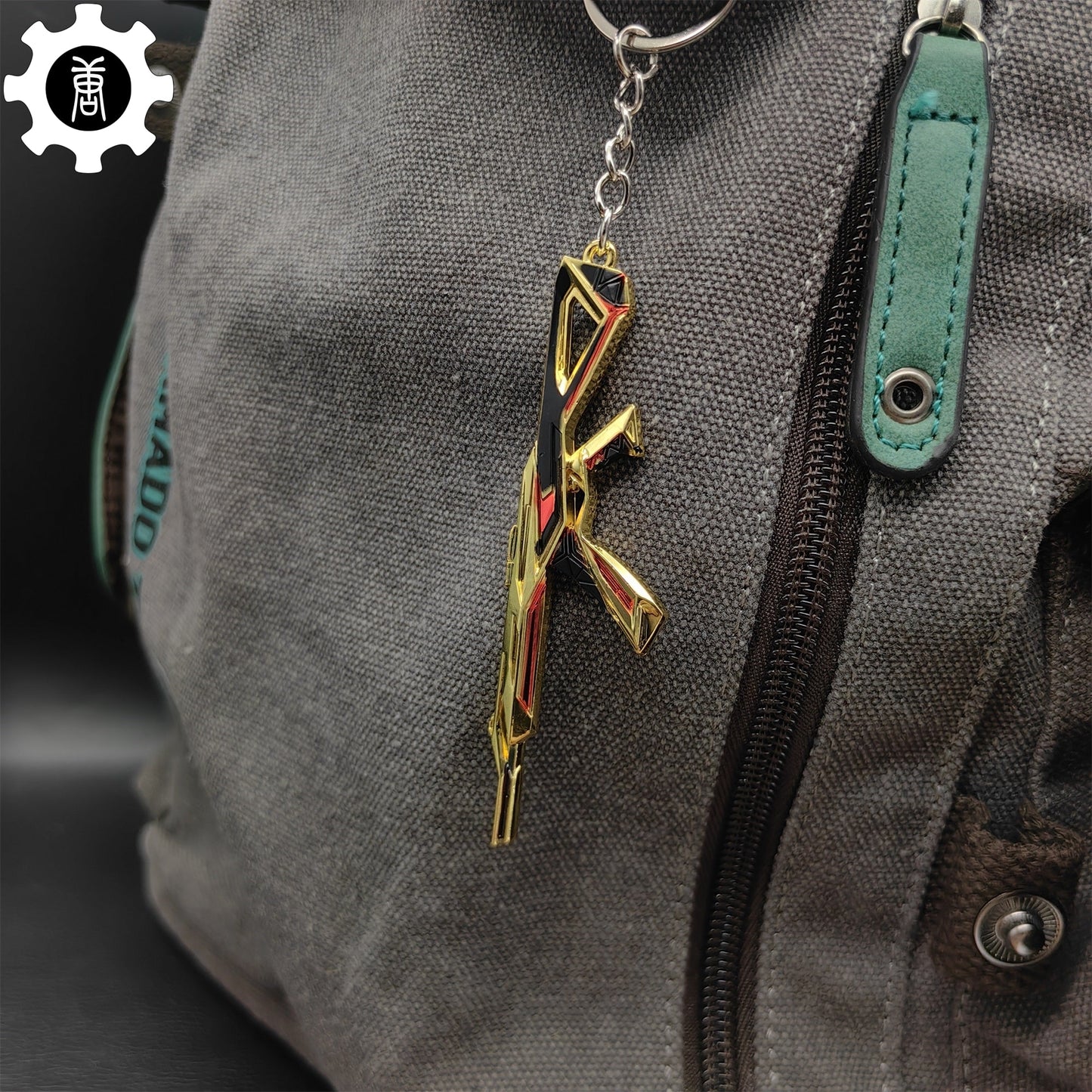 Mini XERØFANG Vandal Model Keychain Metal Pendant