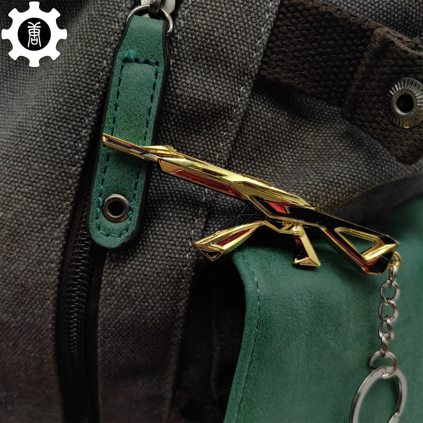 Mini XERØFANG Vandal Model Keychain Metal Pendant