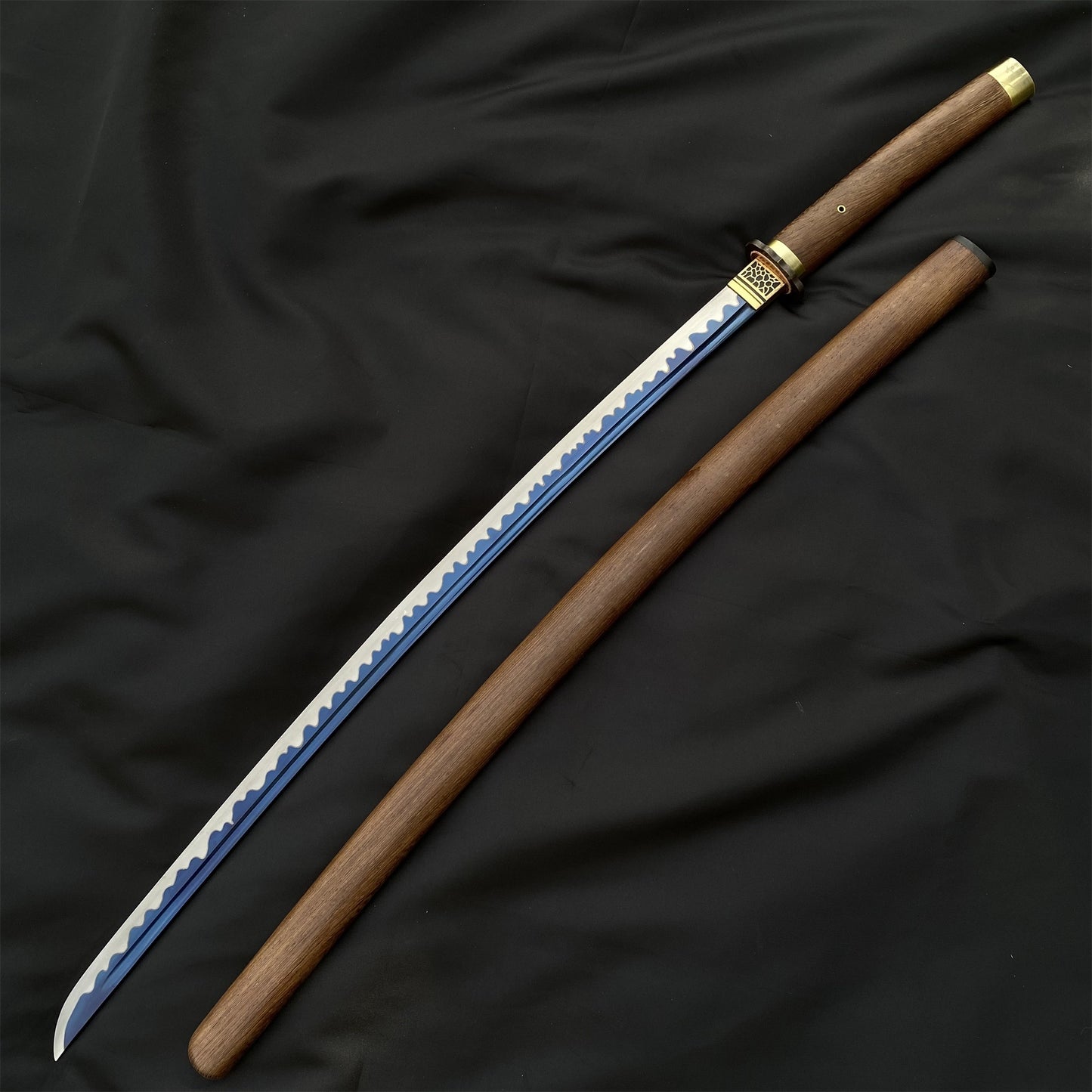 Authentic Japanese Katana Ninja Sword With Rose Wood Sheath