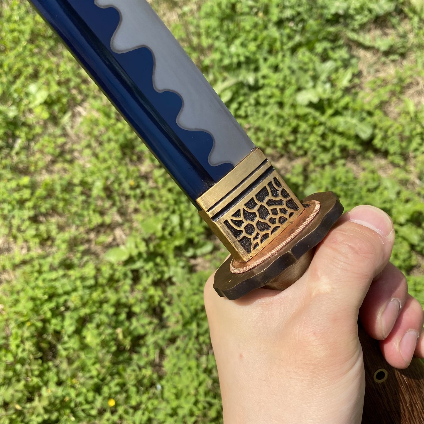 Authentic Japanese Katana Ninja Sword With Rose Wood Sheath
