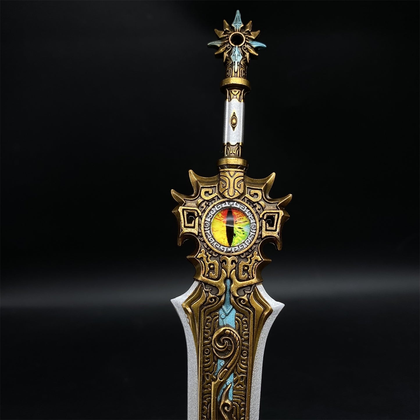 Chinese Famous Sword TOP 10 XuanYuan Sword Metal Mini Replica