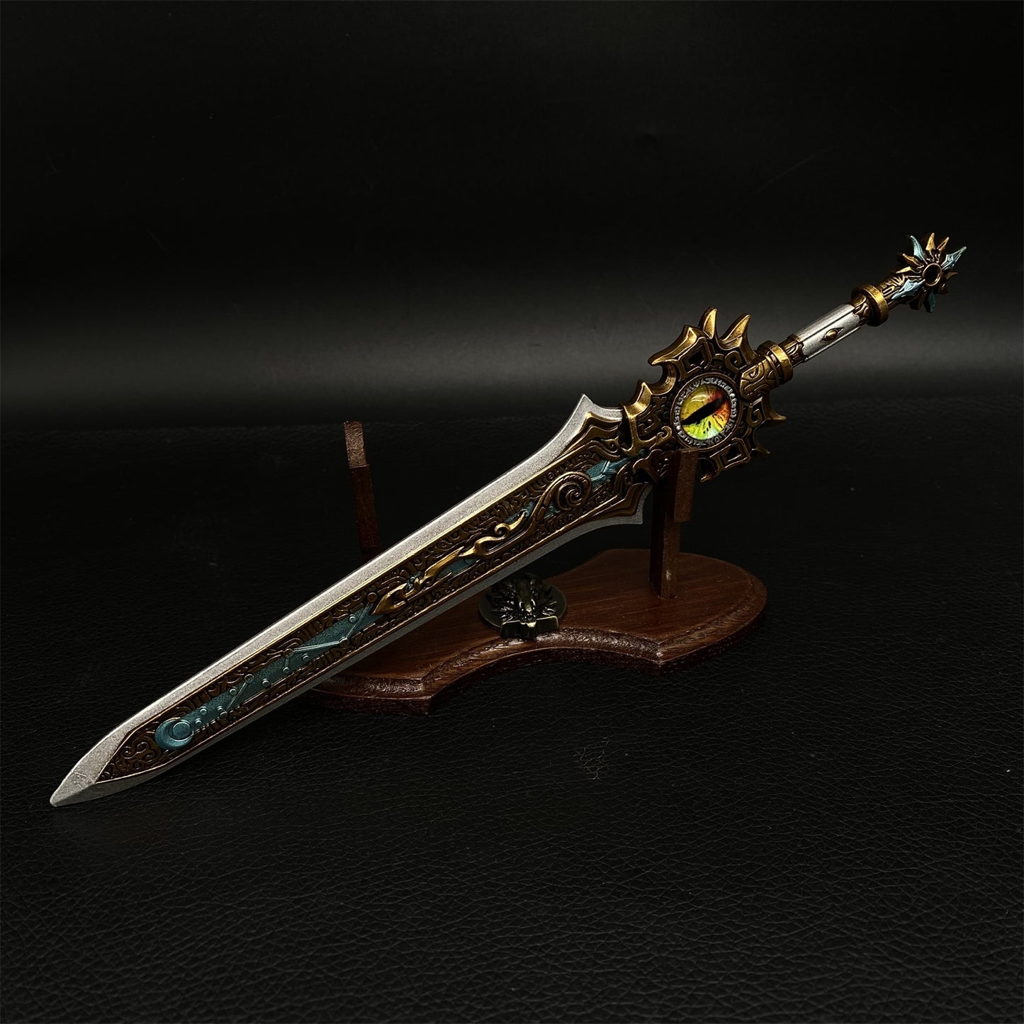 Chinese Famous Sword TOP 10 XuanYuan Sword Metal Mini Replica
