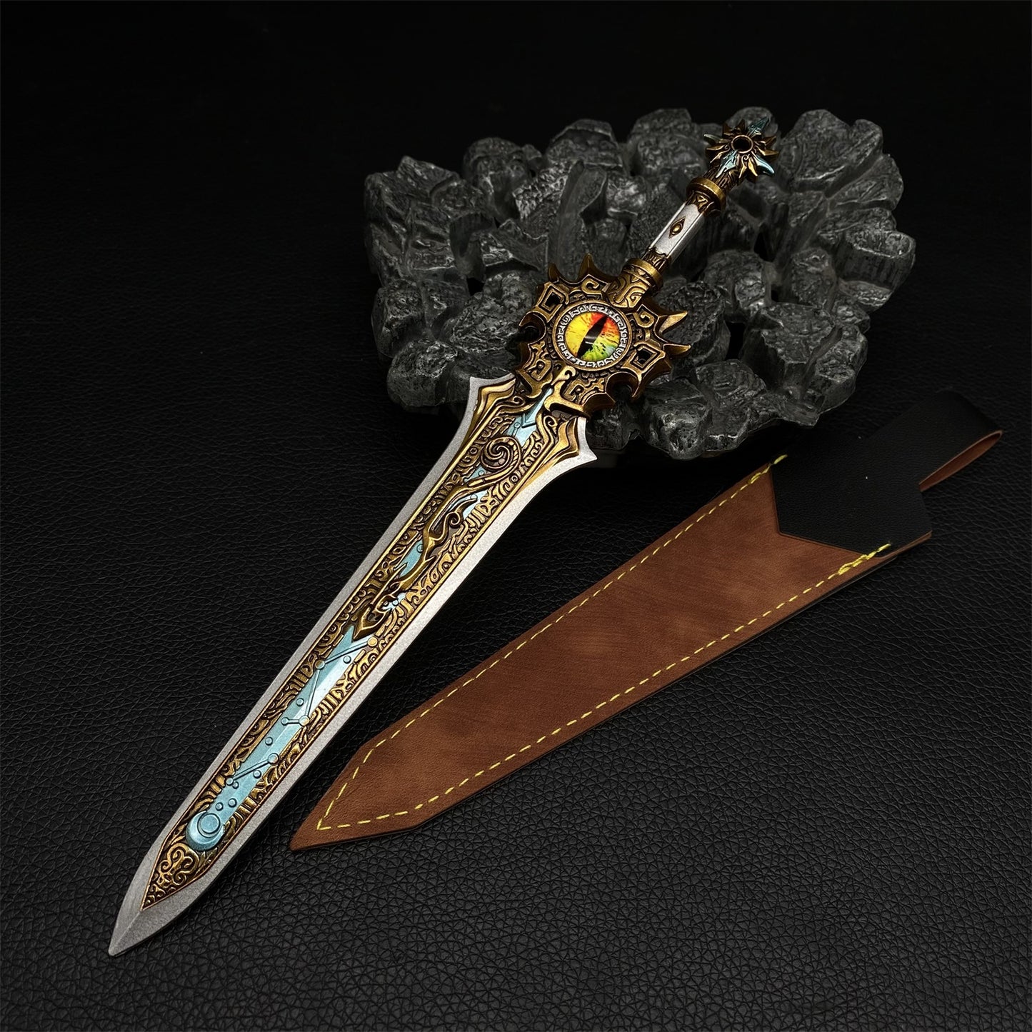 Chinese Famous Sword TOP 10 XuanYuan Sword Metal Mini Replica