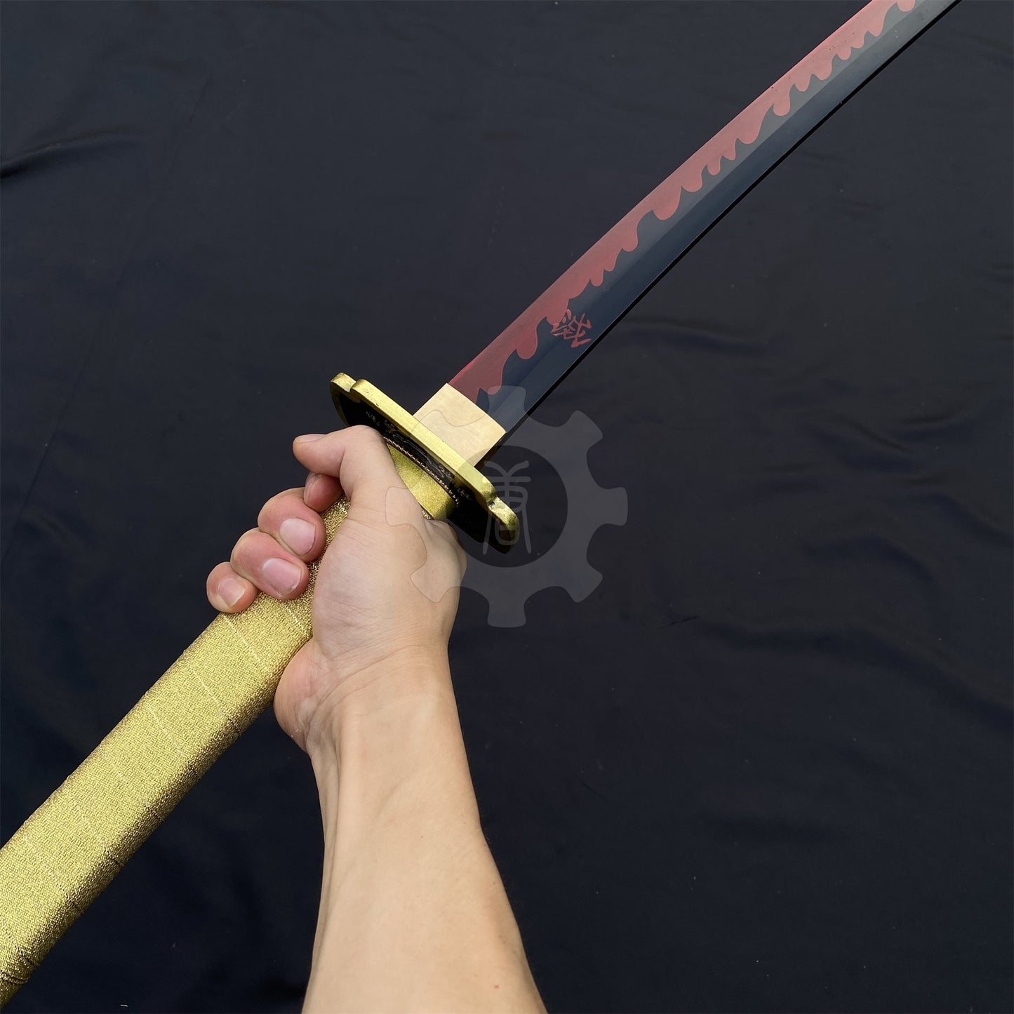 IRL Yoriichi Nichirin Sword Katana-Carbon Steel 1045