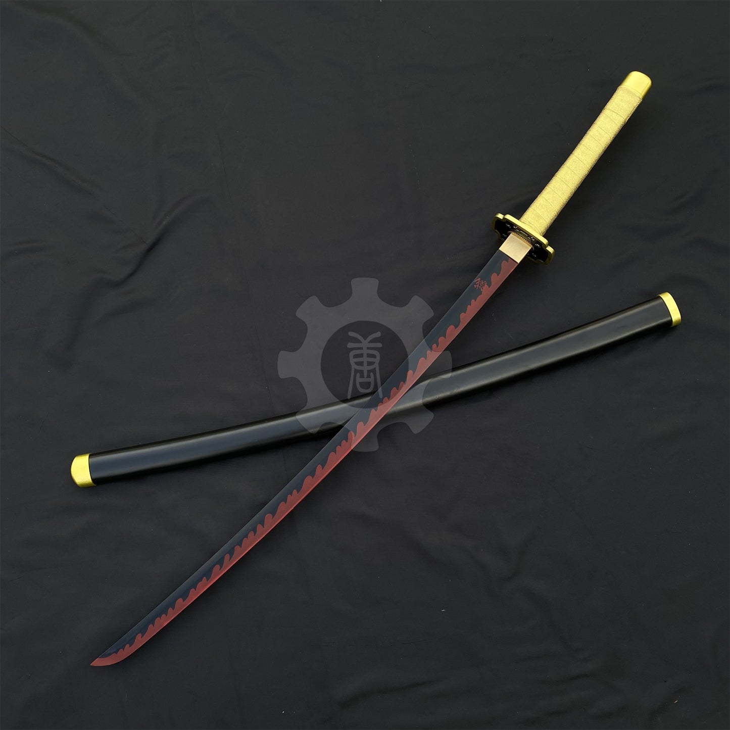 IRL Yoriichi Nichirin Sword Katana-Carbon Steel 1045