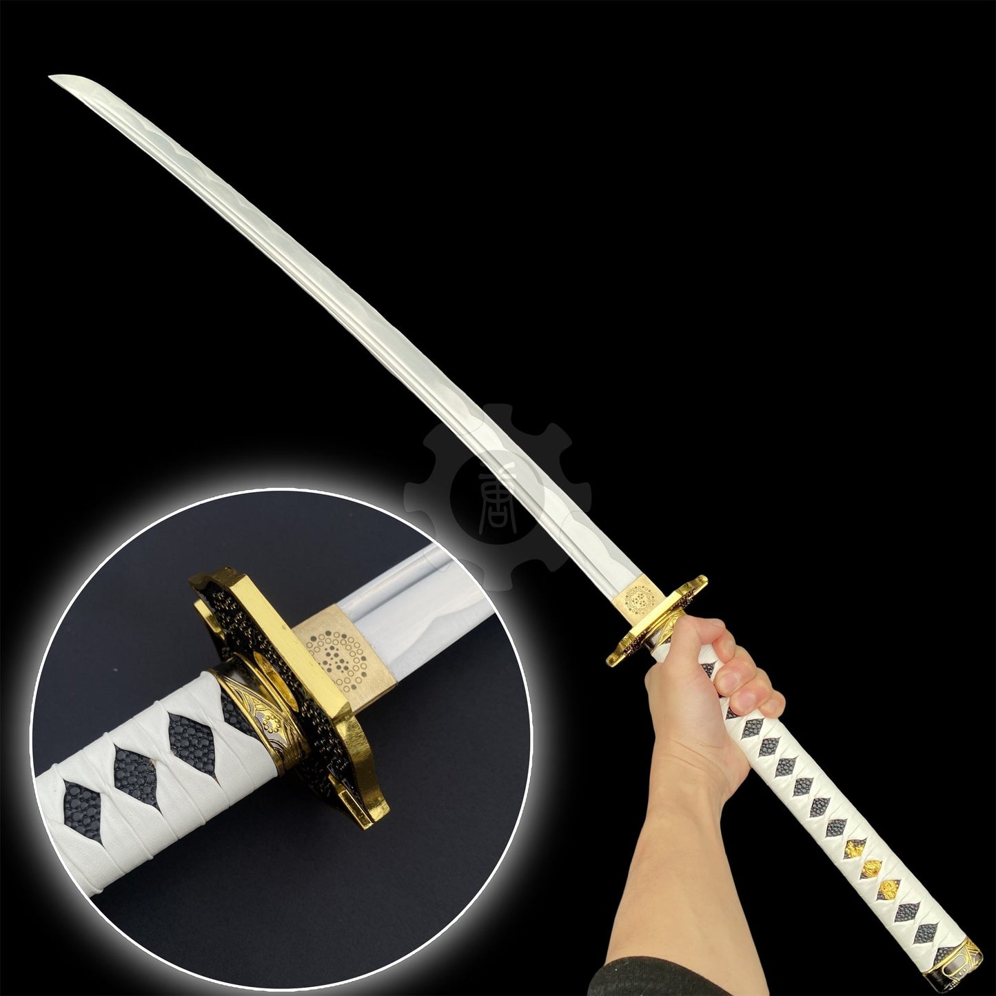 Life-size Vergil's Yamato Katana Carbon Steel Version