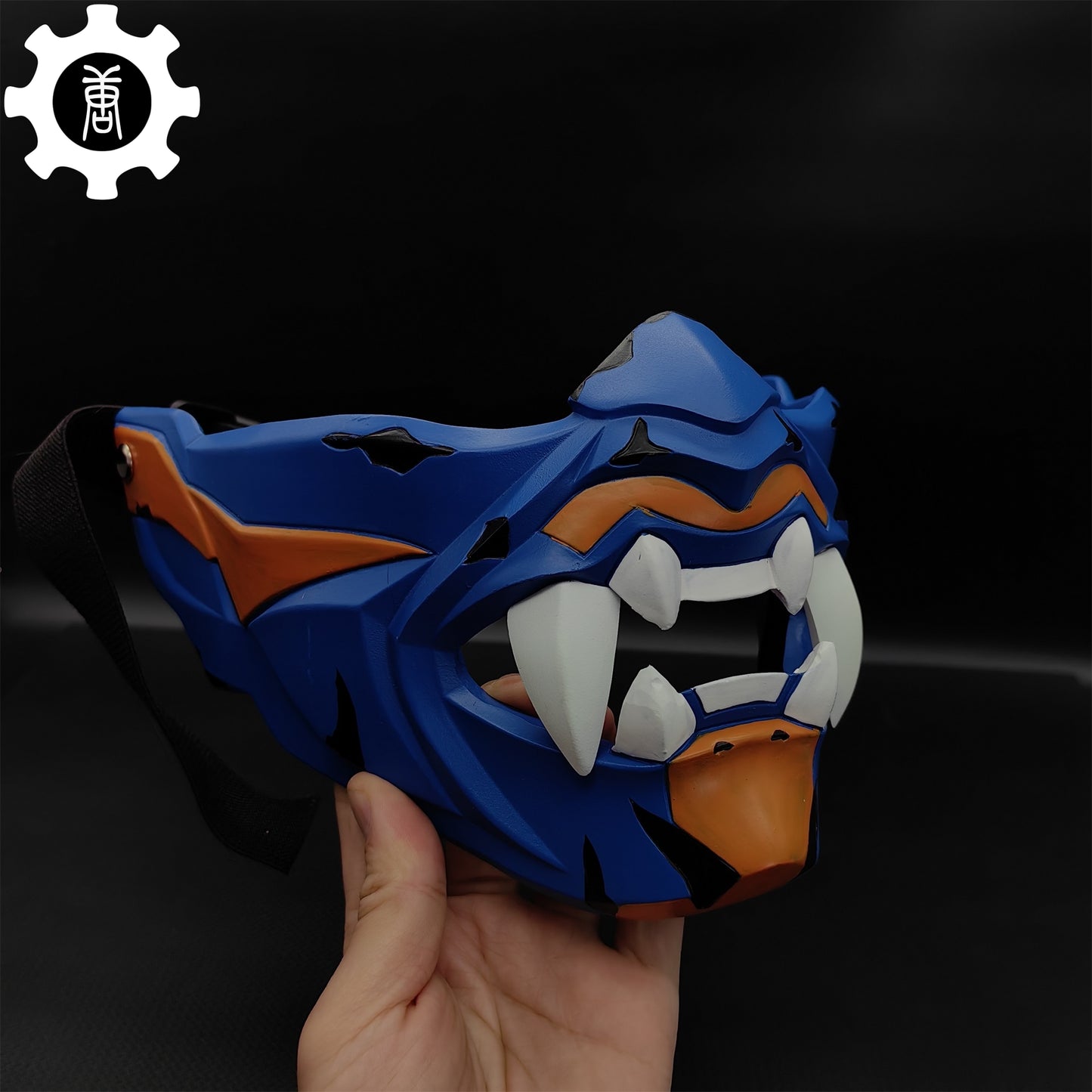 3D Printed Yoru Mask Duelist Half Face Mask Yoru Cosplay Prop