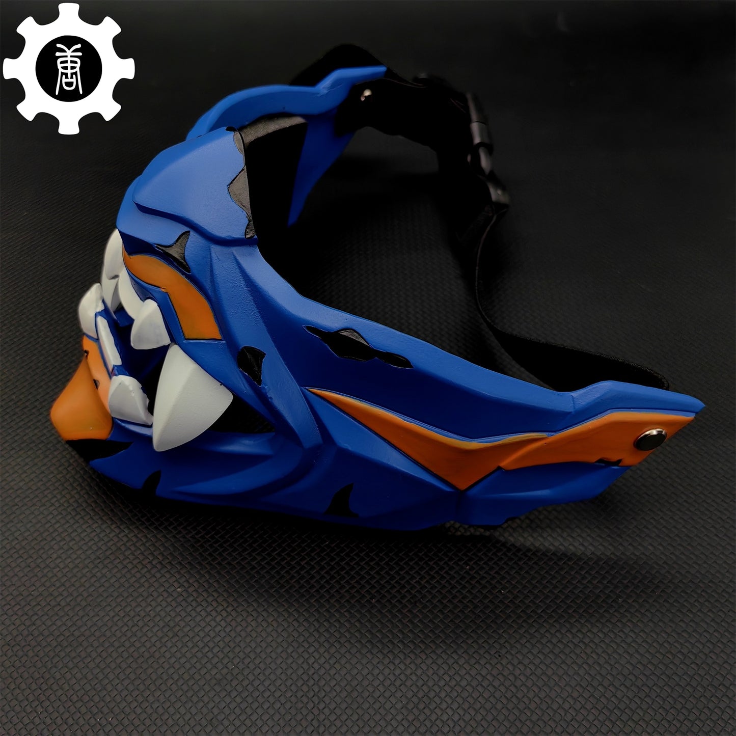 3D Printed Yoru Mask Duelist Half Face Mask Yoru Cosplay Prop