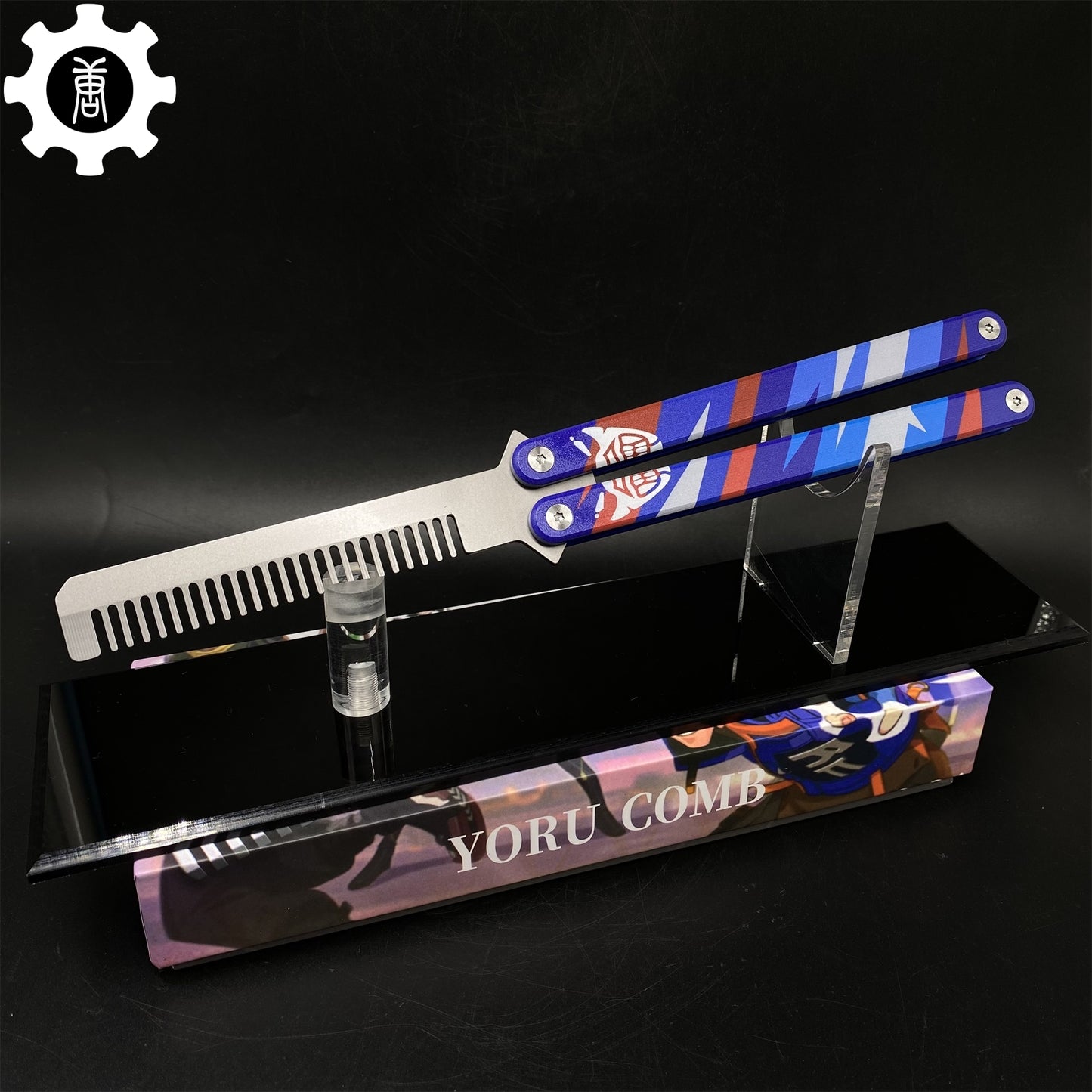 High-End CNC Yoru Comb Aluminum Alloy Handle Yoru Knife Balisong Trainer