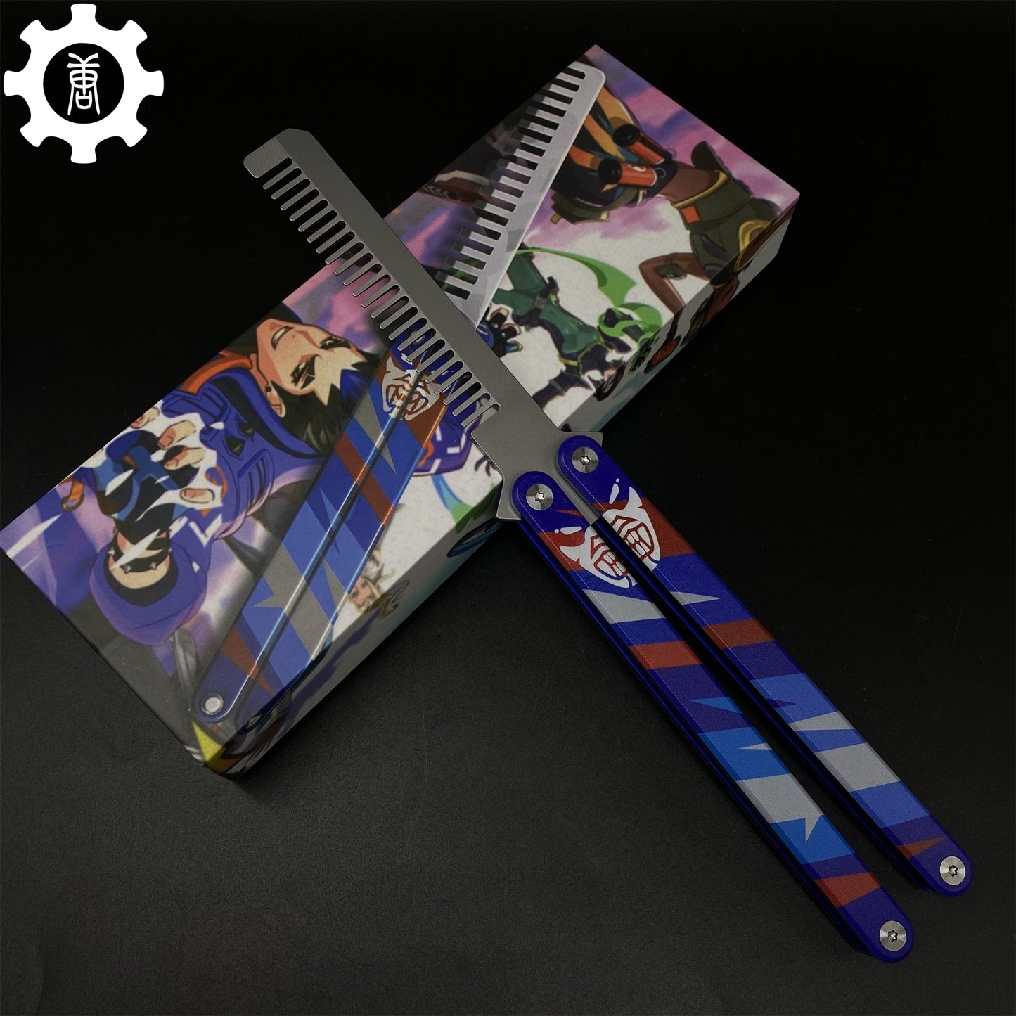 High-End CNC Yoru Comb Aluminum Alloy Handle Yoru Knife Balisong Trainer