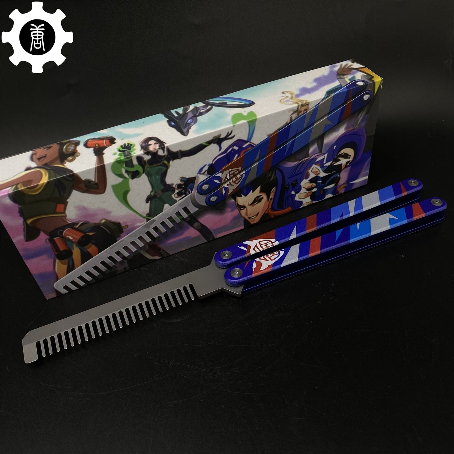 High-End CNC Yoru Comb Aluminum Alloy Handle Yoru Knife Balisong Trainer