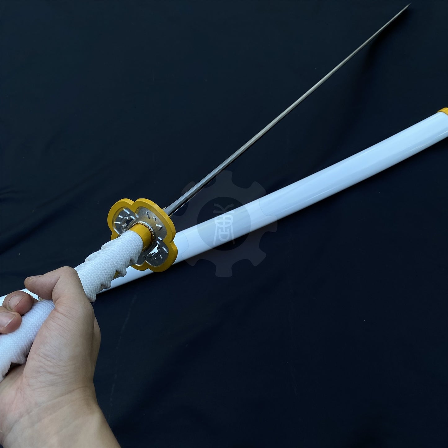 Zenitsu Nichirin Sword Katana Carbon Steel 1045 Version