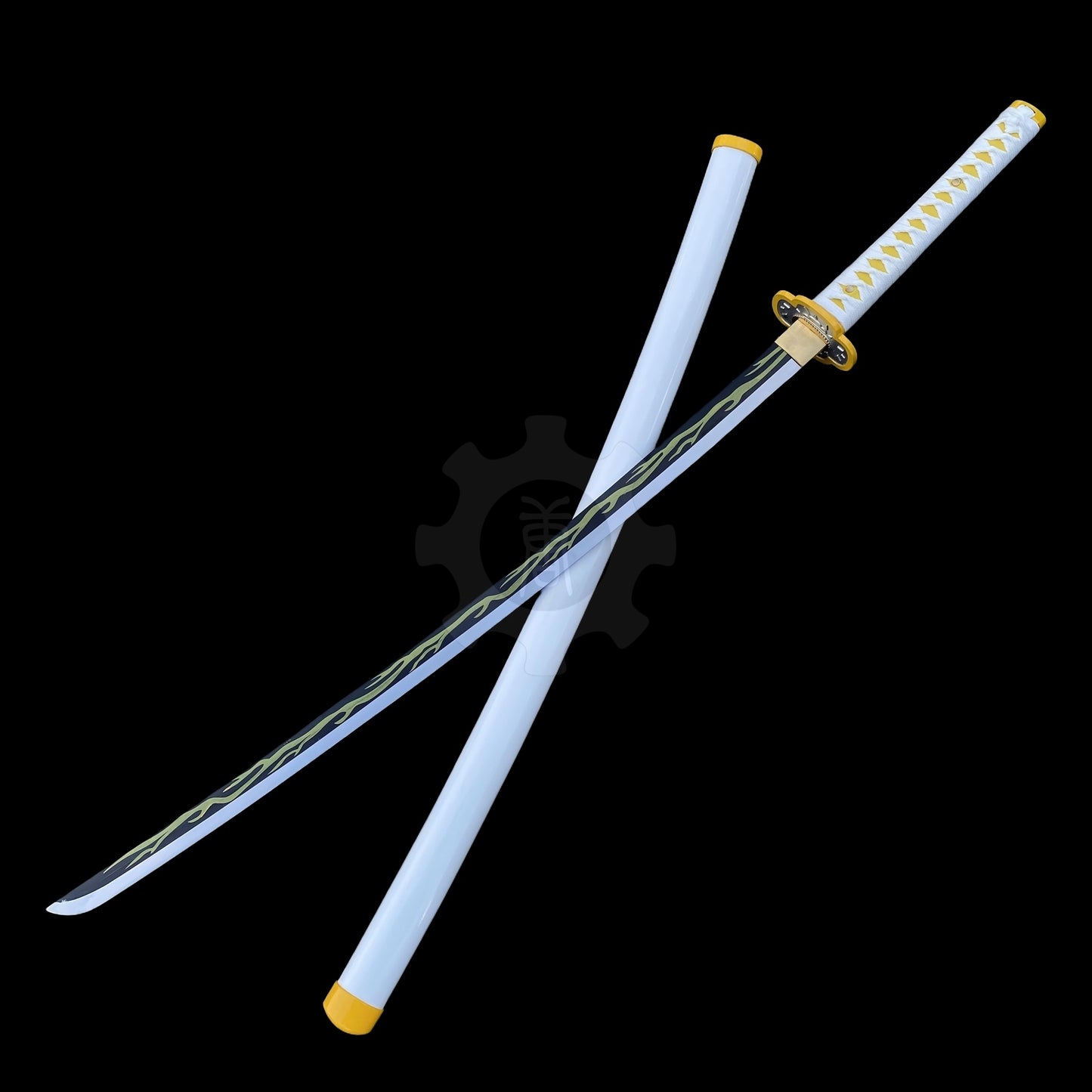 Zenitsu Nichirin Sword Katana Carbon Steel 1045 Version