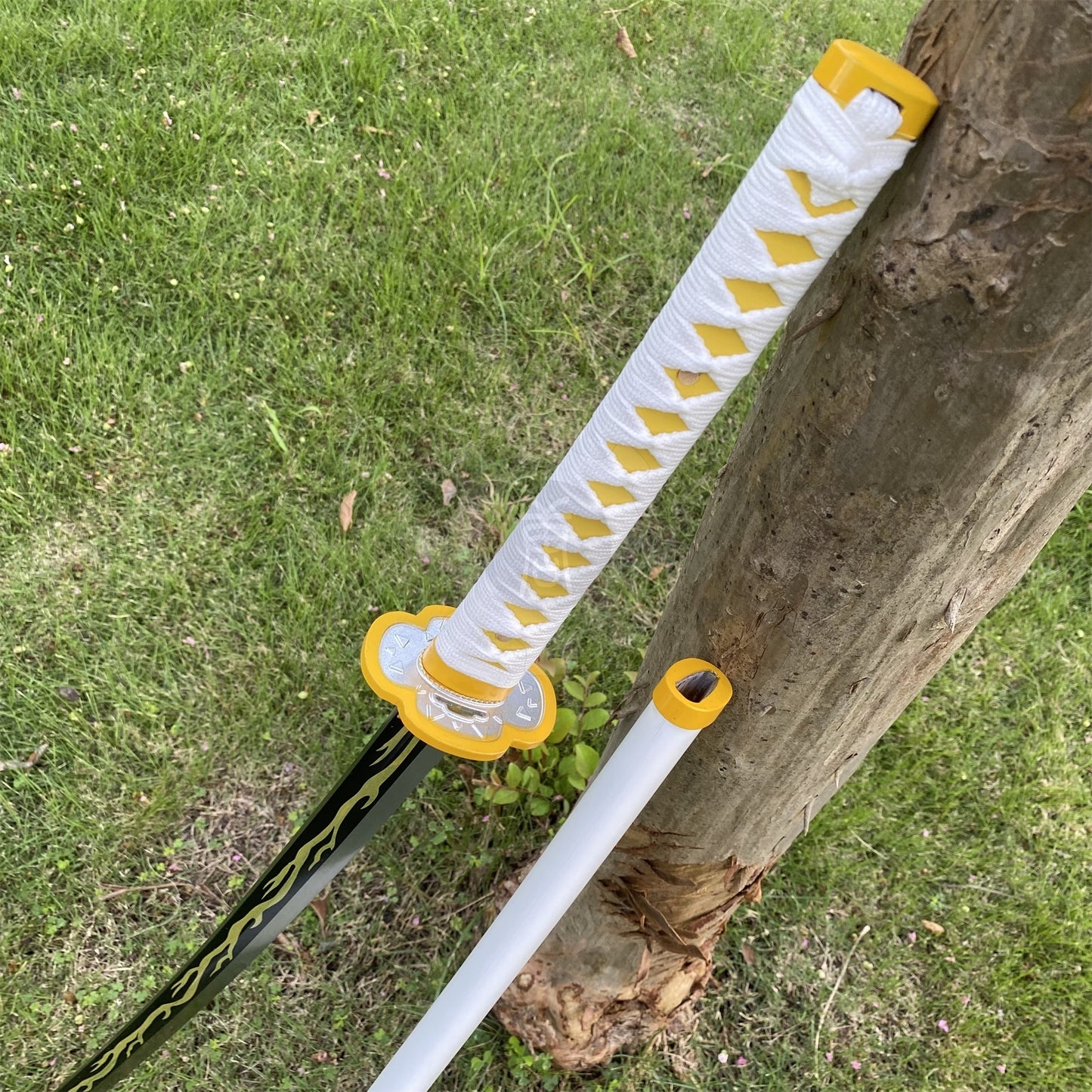 Zenitsu Nichirin Sword Katana Carbon Steel 1045 Version