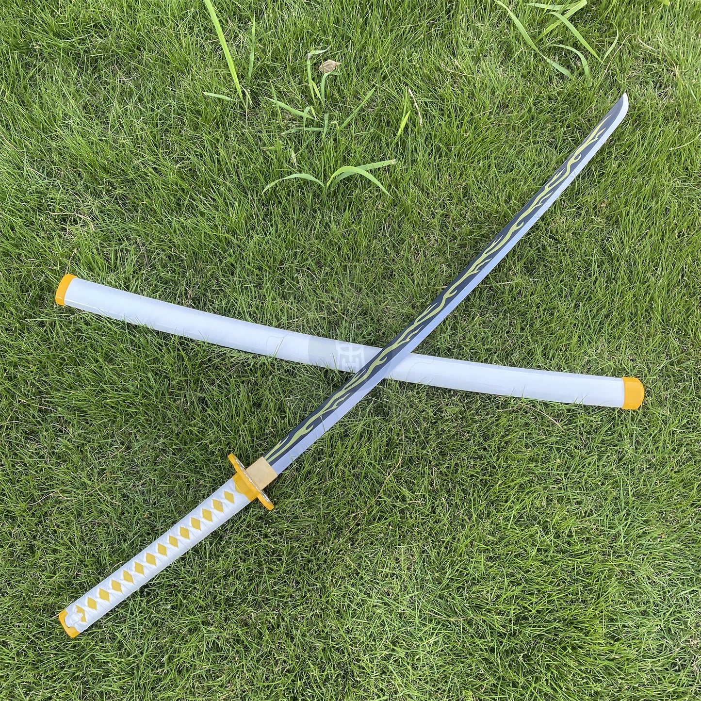 Zenitsu Nichirin Sword Katana Carbon Steel 1045 Version