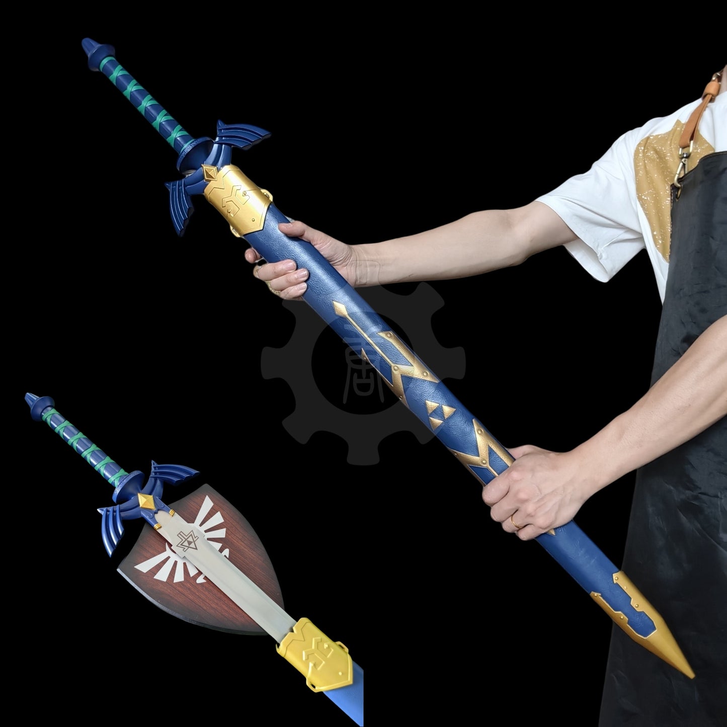 IRL Link Master Sword Metal Replica Cosplay Prop