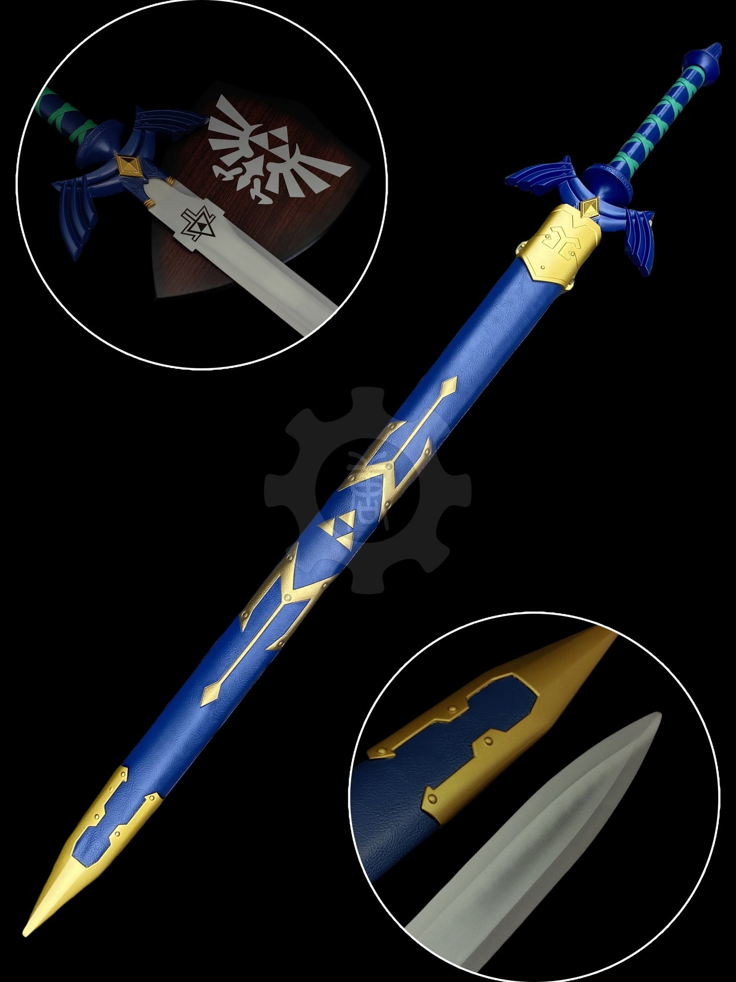 IRL Link Master Sword Metal Replica Cosplay Prop