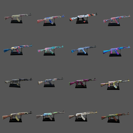 Ultimate CSGO AK-47 Hot Skin Metal Tiny Gun For Collection