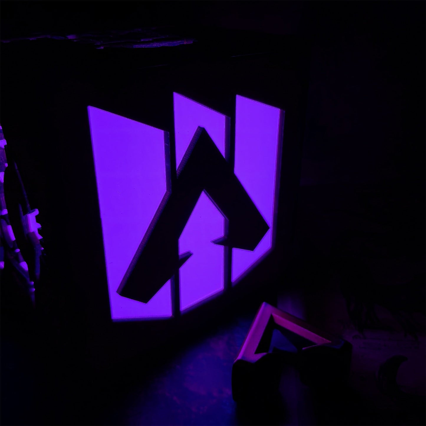 Handmade Wraith Octane Wooden Lantern Night Light