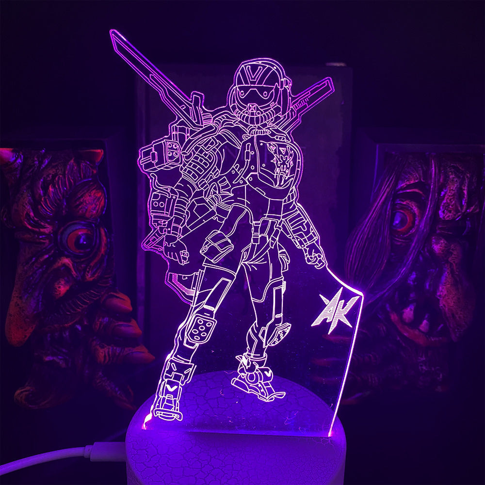 Customized Game Characters 3D Night Lamp