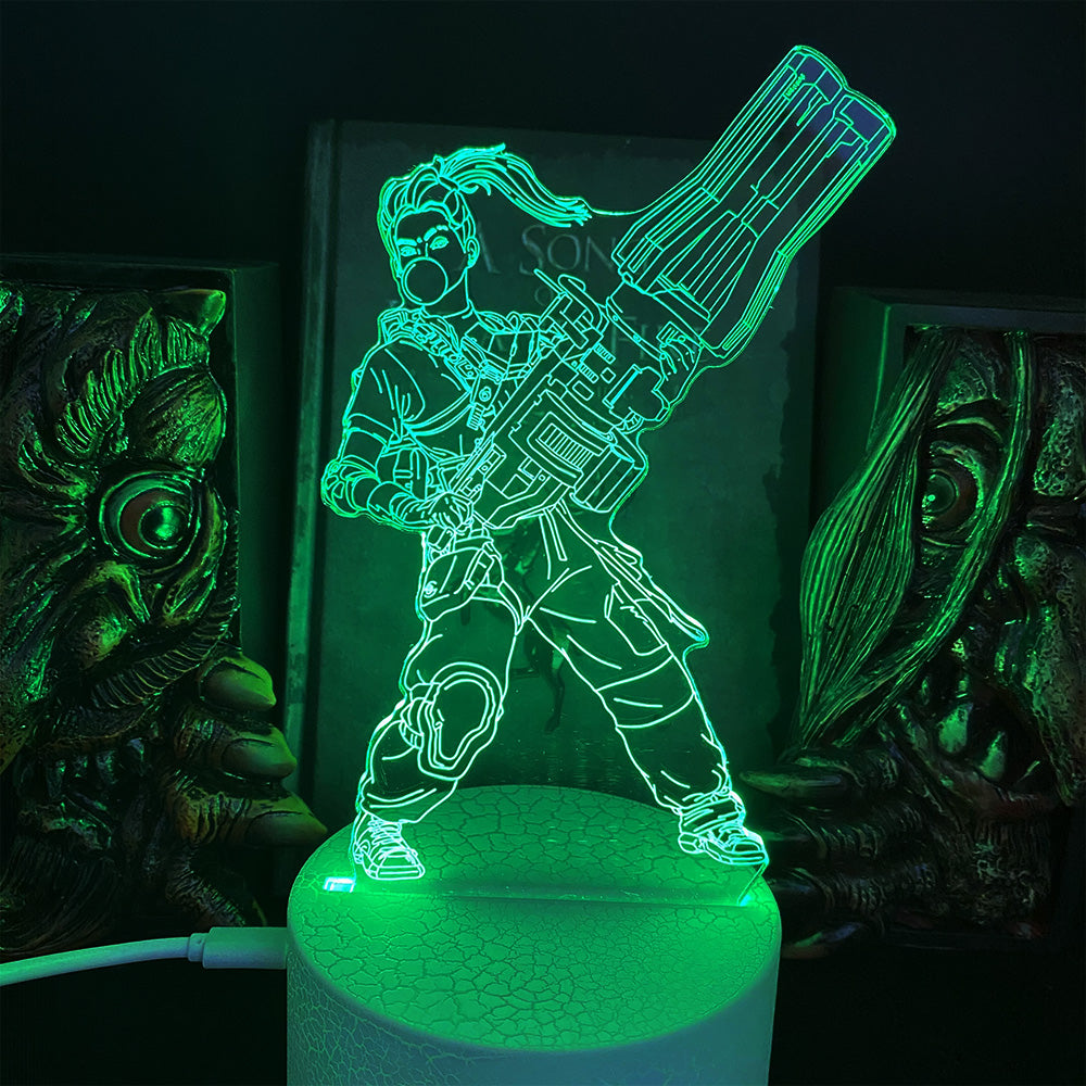 Customized Game Characters 3D Night Lamp